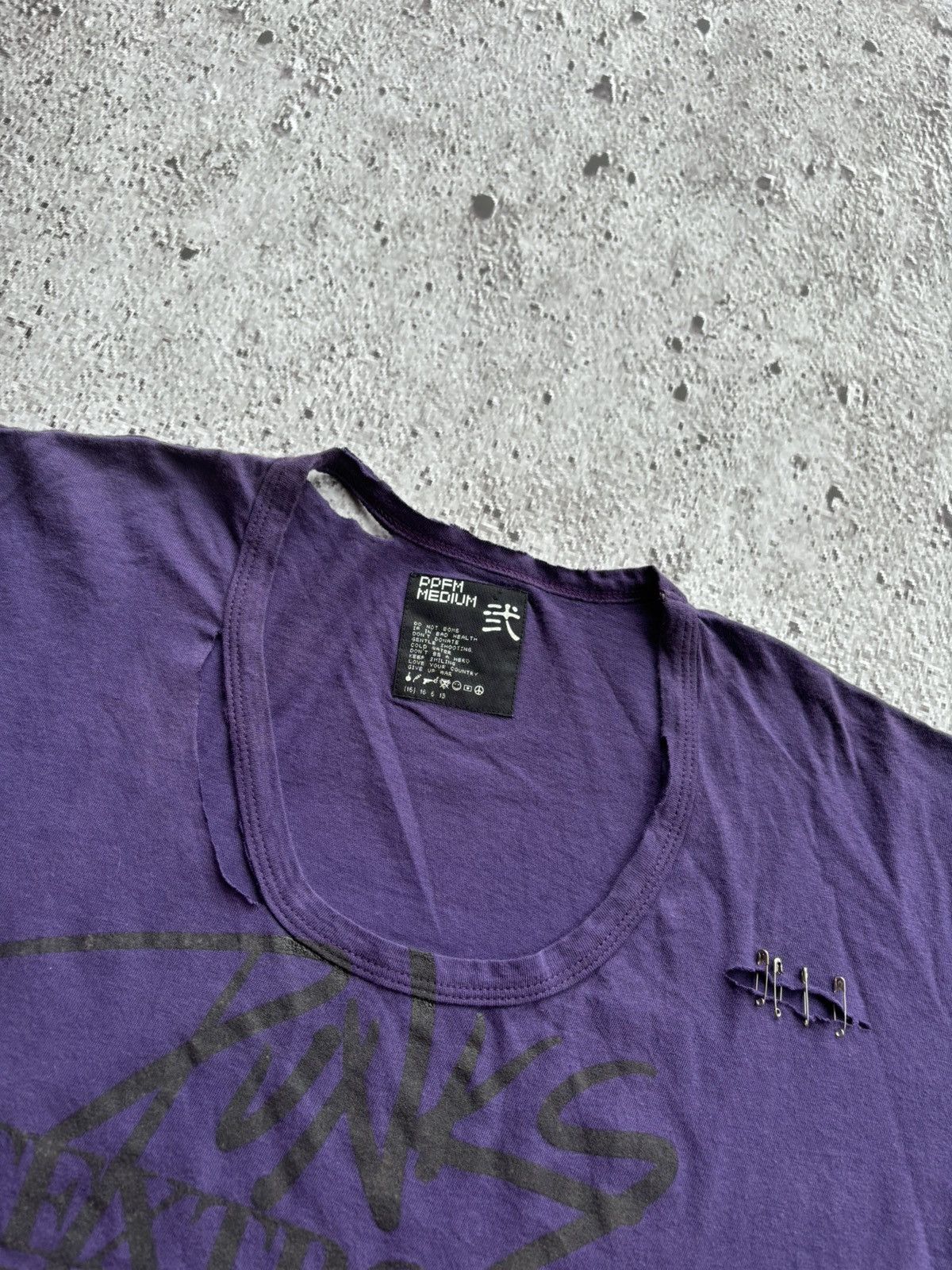 Hysteric Glamour Y2k PPFM Punks Tshirt Size M / US 6-8 / IT 42-44 - 3 Thumbnail