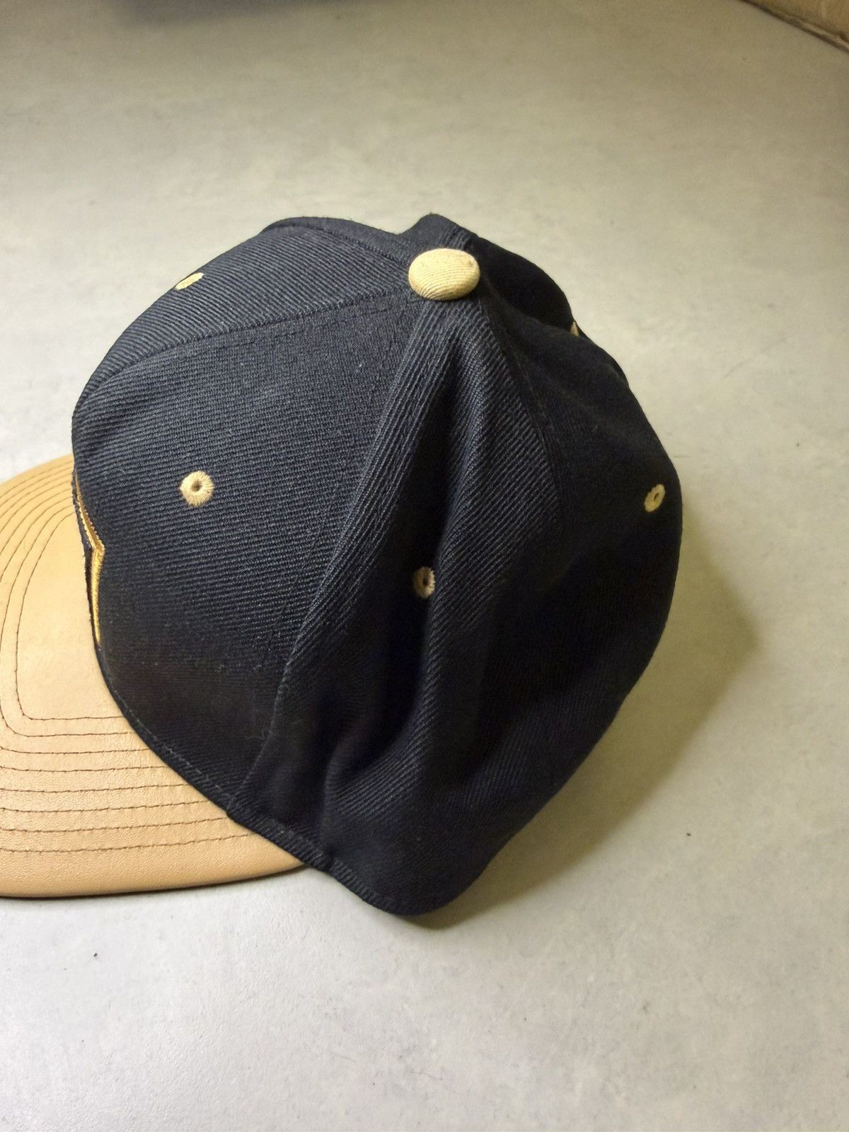 Starter Starter Black/Beige Adjustable Cap Size ONE SIZE - 4 Thumbnail