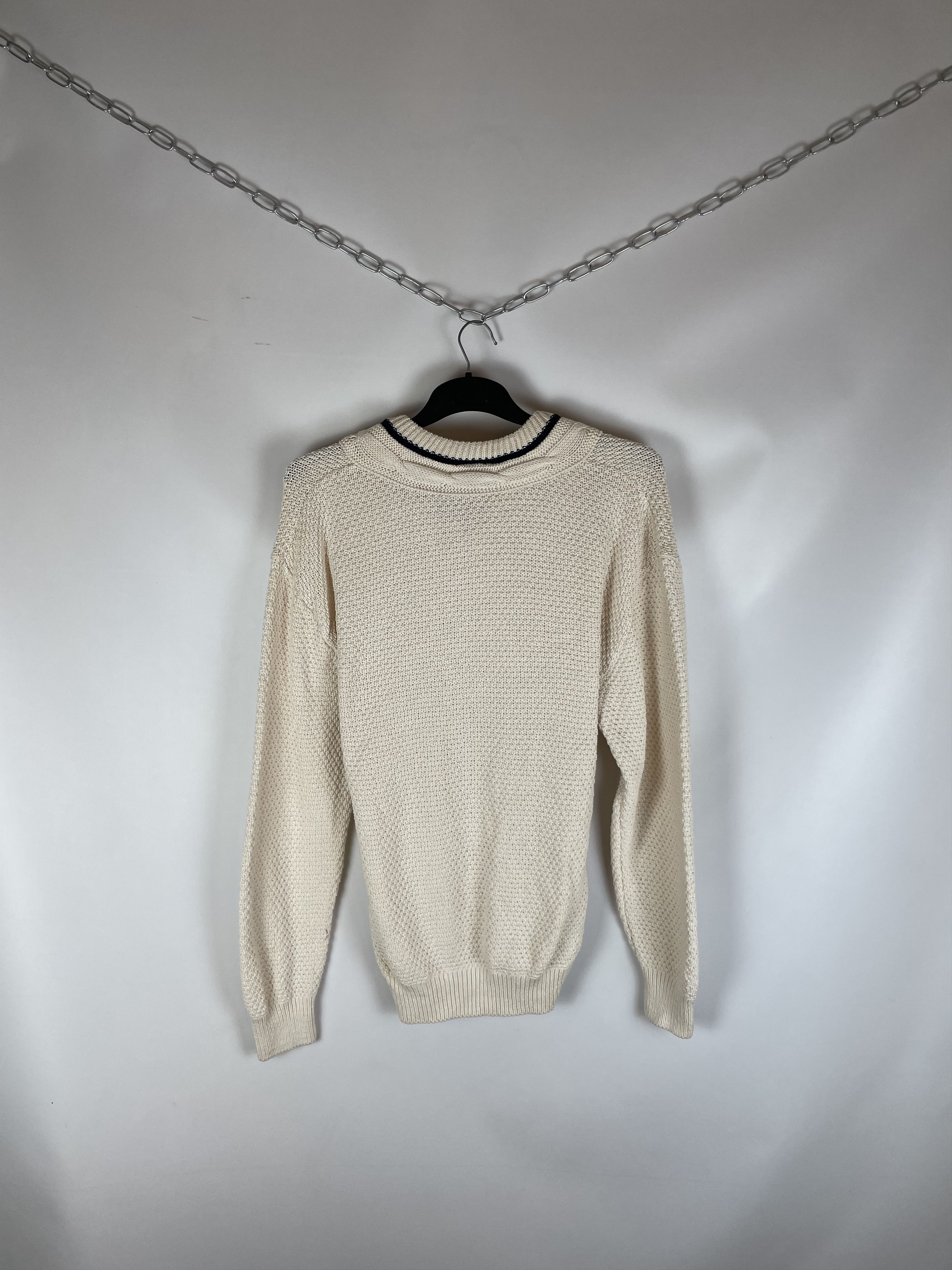 Lacoste Lacoste Vintage Knit Sweater Size US XL / EU 56 / 4 - 9 Thumbnail