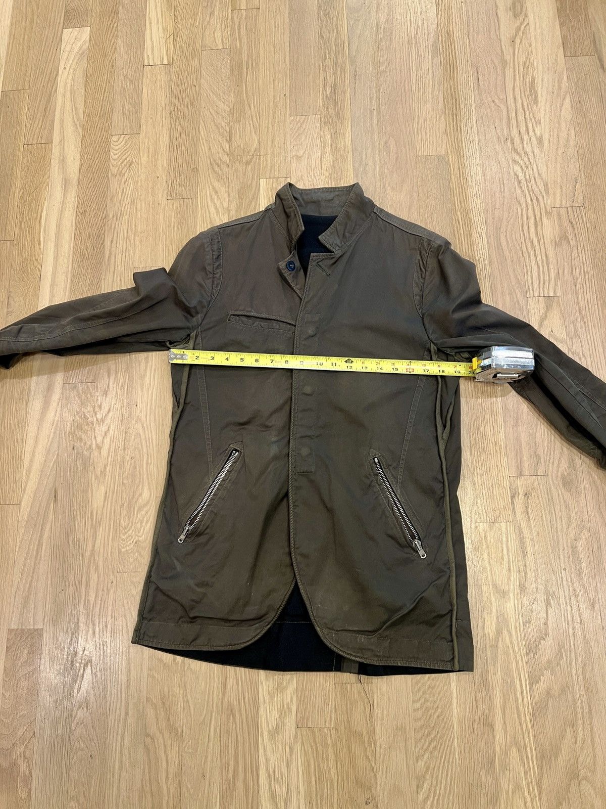 Nice Collective Nice Collective asymmetrical military style snap jacket y2k Size US S / EU 44-46 / 1 - 2 Thumbnail