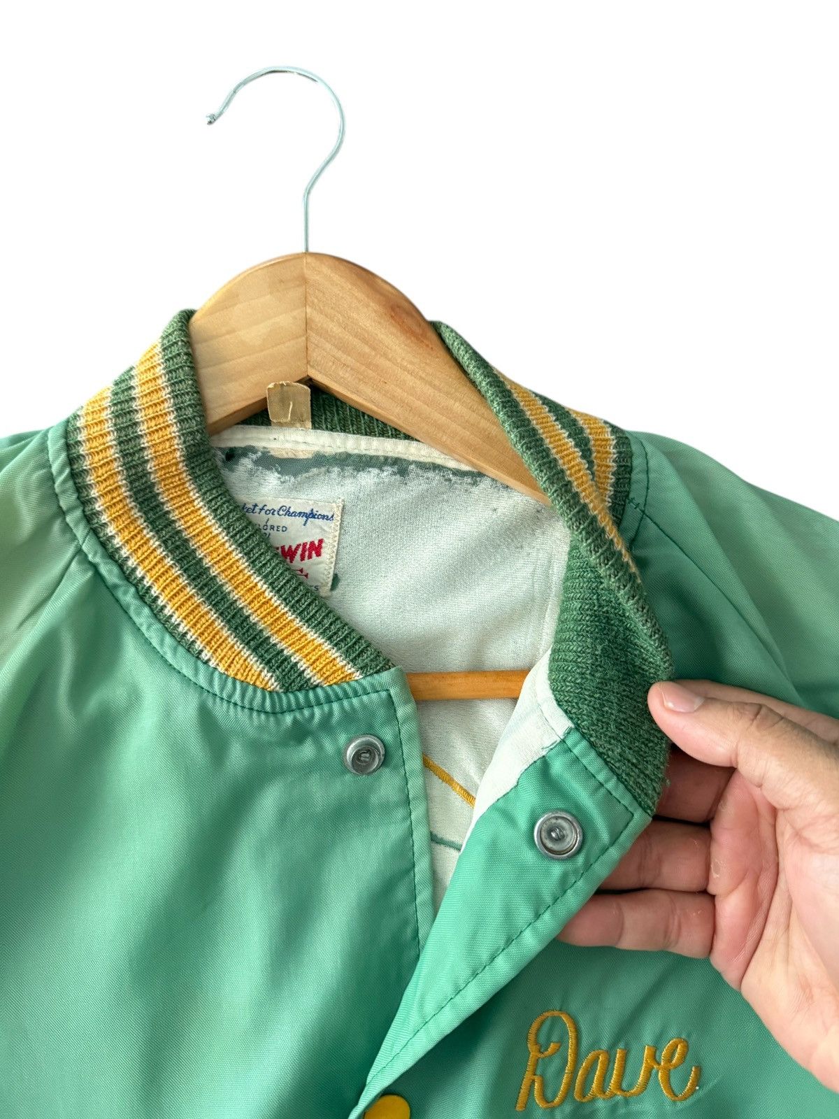 Vintage Vintage 70's BUTWIN CHAMPION STADIUM SATIN JACKET Size US L / EU 52-54 / 3 - 5 Thumbnail
