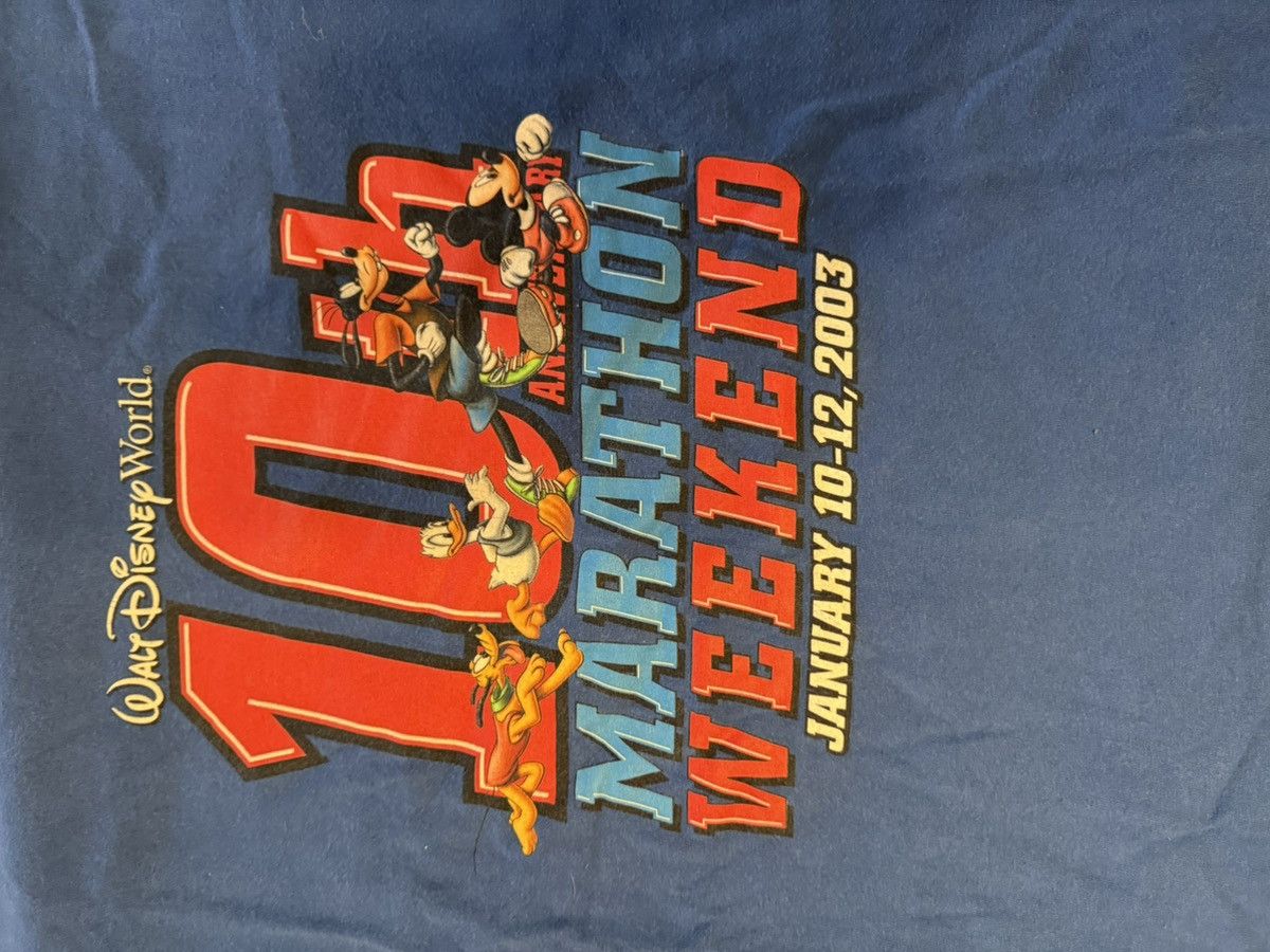 Disney × Vintage Vintage Disney Marathon 2003 Tee Size US L / EU 52-54 / 3 - 2 Thumbnail