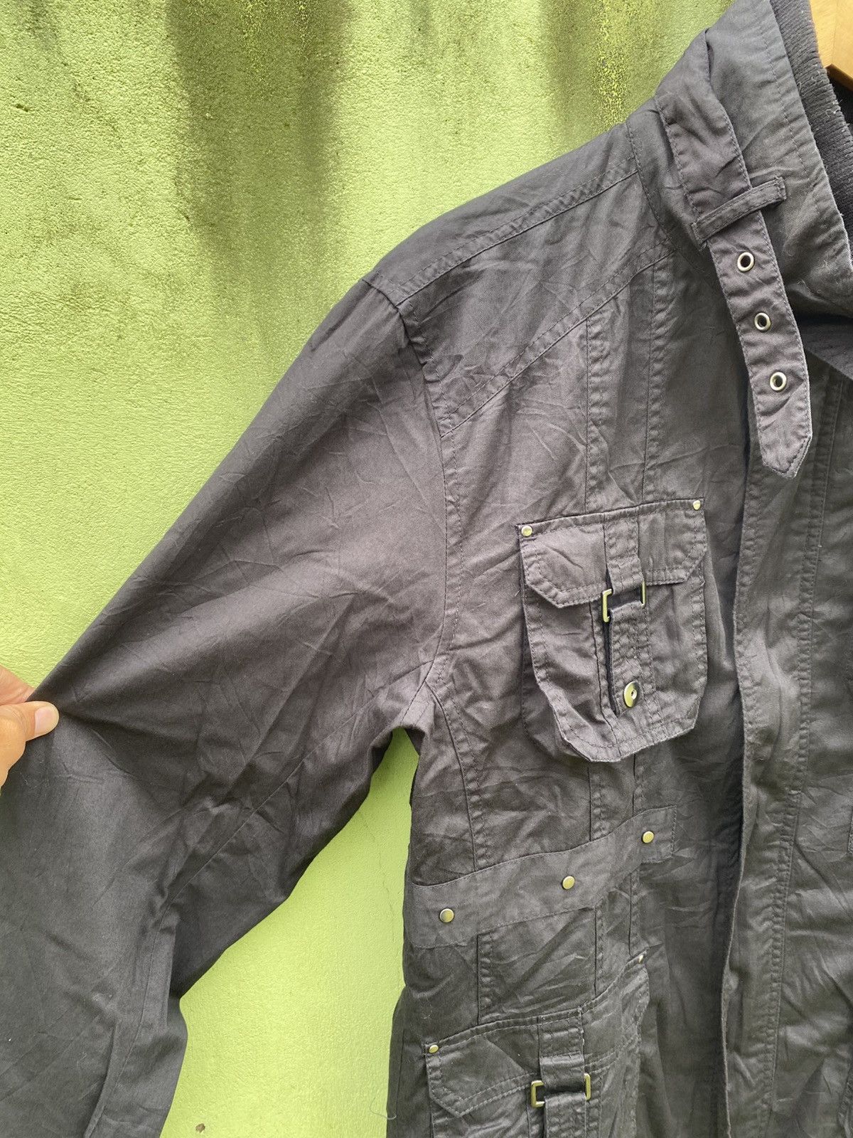 Japanese Brand Splendid Satisfaction Vintage Multi-Pocket Utility Jacket Size US XL / EU 56 / 4 - 3 Thumbnail