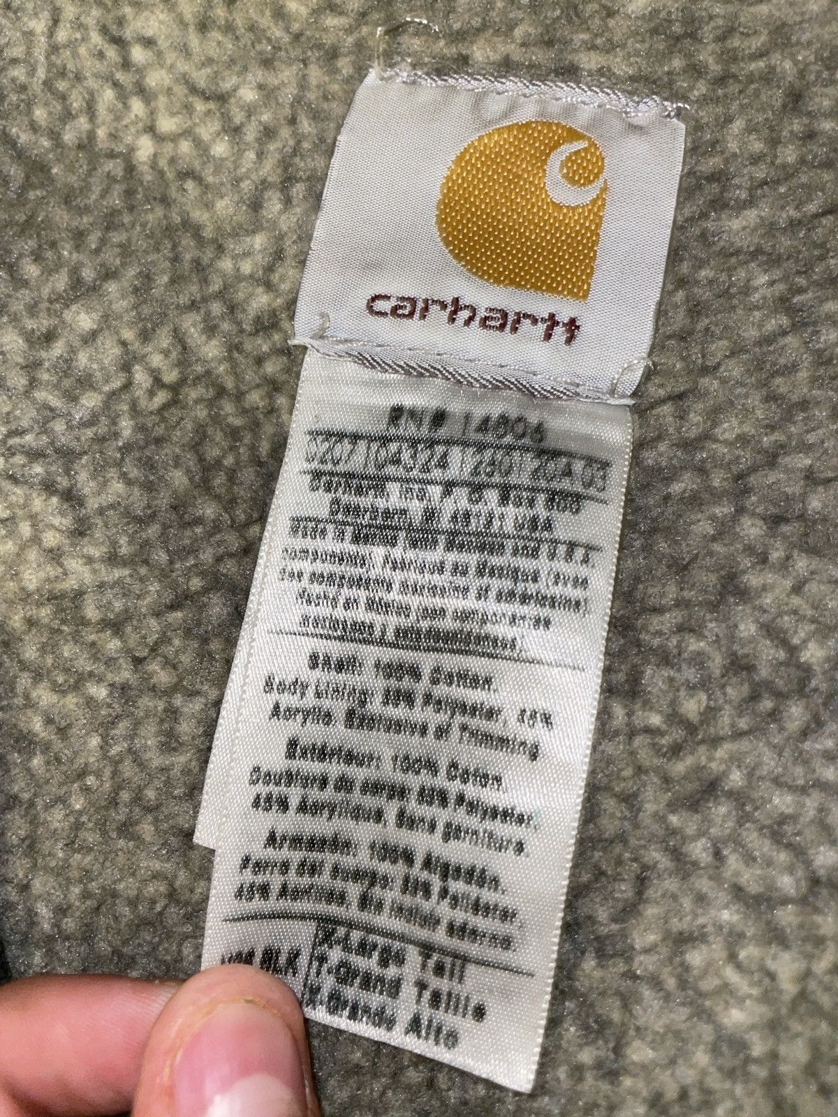 Carhartt Vintage Sherpa Lined Carhartt Vest Size US XL / EU 56 / 4 - 3 Thumbnail