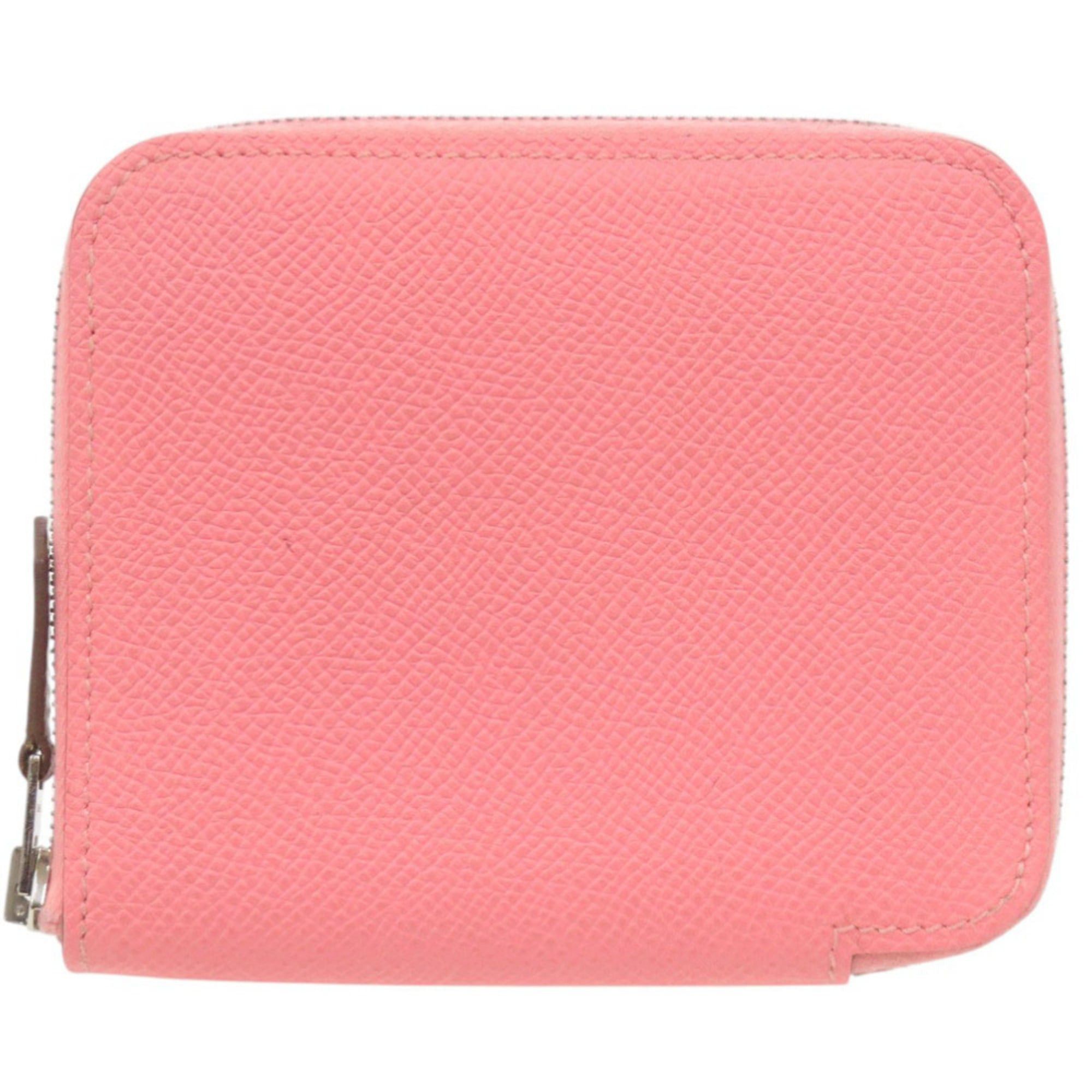 Hermes Hermès Azap Silkin Compact, Epsom Silk, Rose Confetti, Silver Hardware, Y Stamp (Made in 2020), Wallet/Coin Case, 1194HERMES Size ONE SIZE - 1 Thumbnail