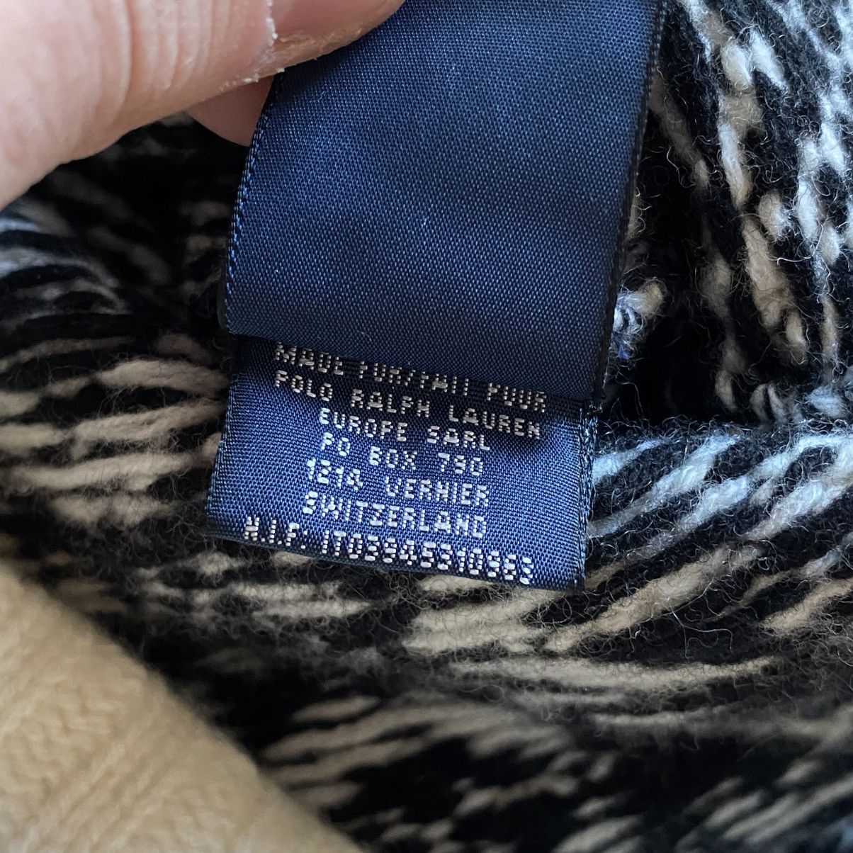 Denim & Supply Ralph Lauren × RRL Ralph Lauren × Vintage Vintage Ralph Lauren Aztec Hand Made Wool Cashmere Dress Size M / US 6-8 / IT 42-44 - 10 Thumbnail