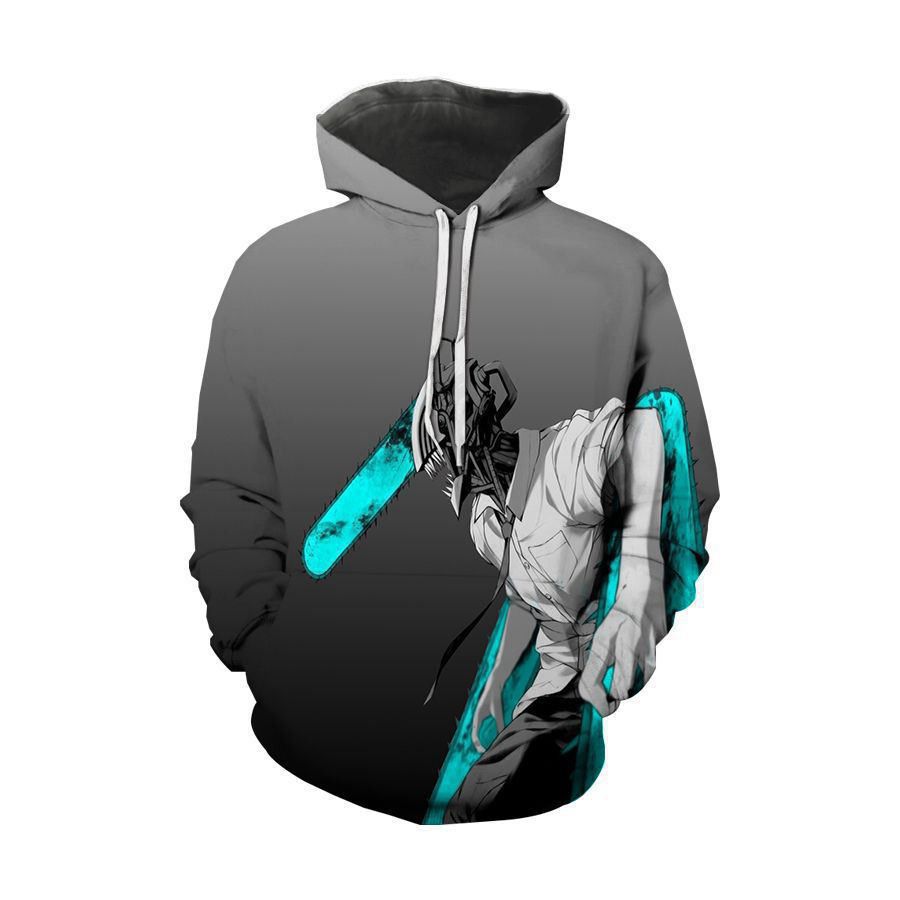 Japanese Brand Chainsaw Man Hoodies Size US XXL / EU 58 / 5 - 2 Thumbnail