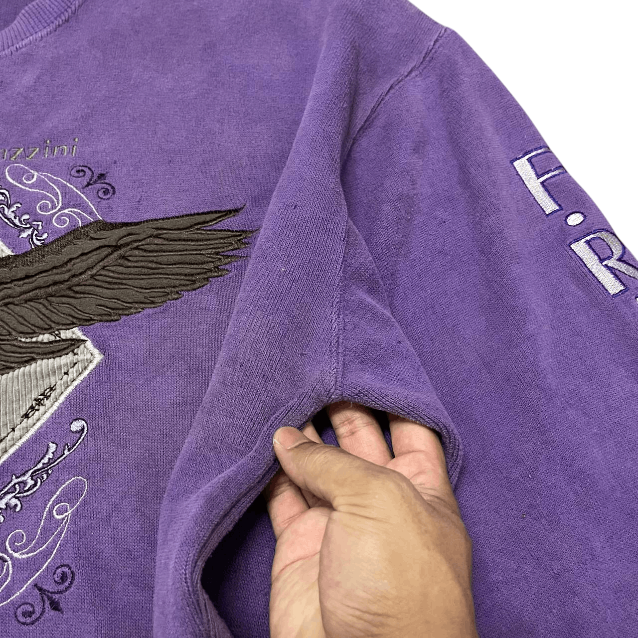 Japanese Brand Vintage Fernand Razzini Embroidery Eagle Sweatshirt Size US L / EU 52-54 / 3 - 4 Thumbnail