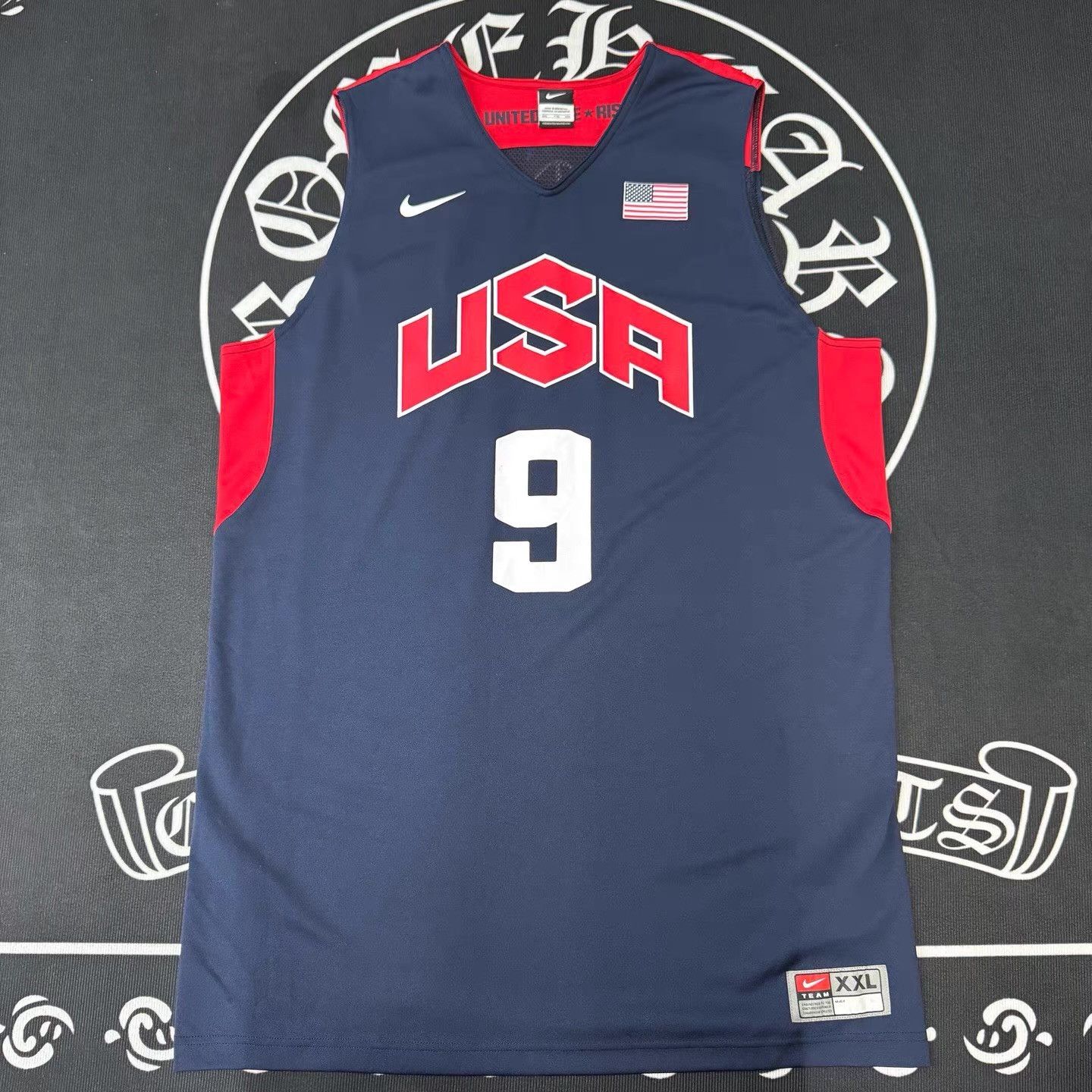 Nike WADE No.9 Dream Team Olympic Jersey Q10 Size US XXL / EU 58 / 5 - 1 Thumbnail