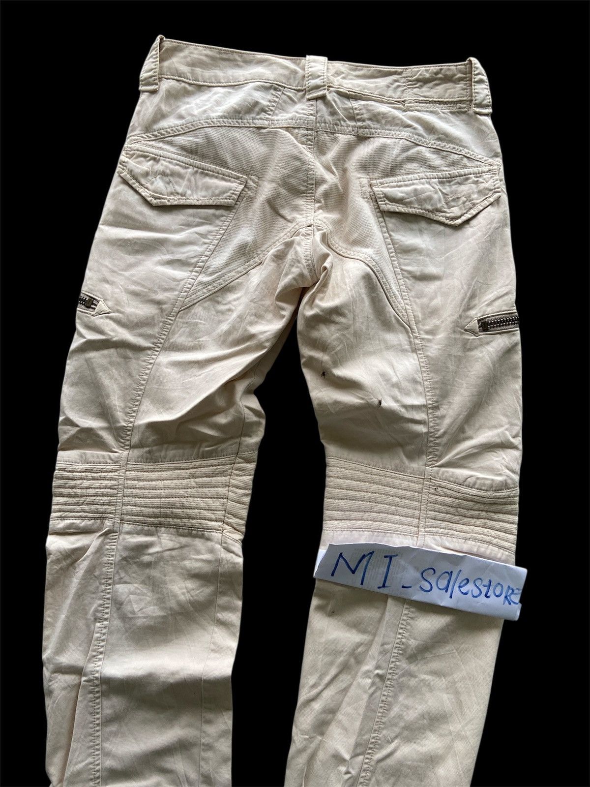 Carol Christian Poell MARITHE FRANCOIS GIRBAUD BIKER MID -RISE SLIM FITS Size US 31 - 7 Thumbnail