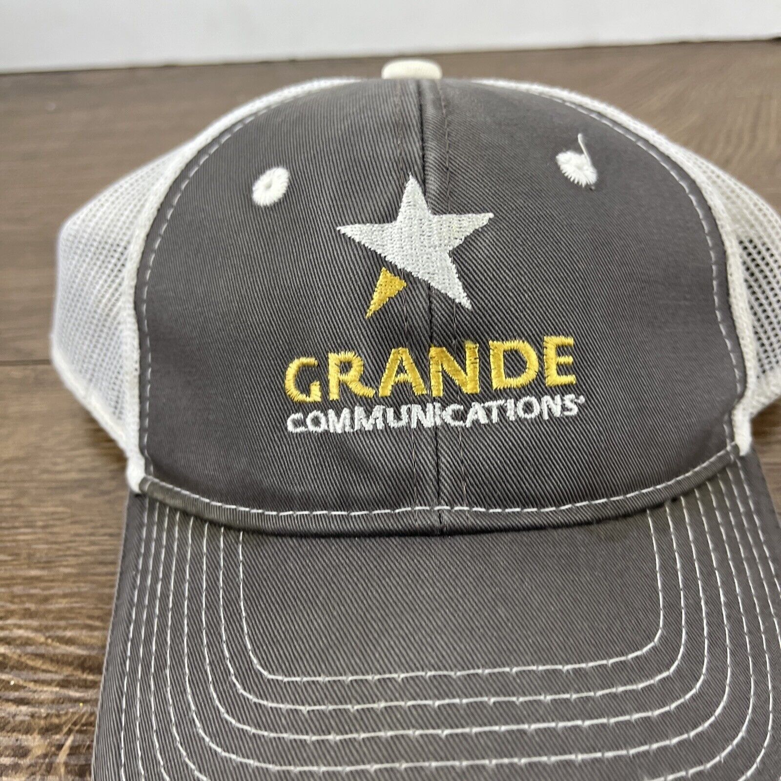 Other Grande Communications Hat Gray Hat Adjustable Gray Adult Siz Size ONE SIZE - 7 Thumbnail