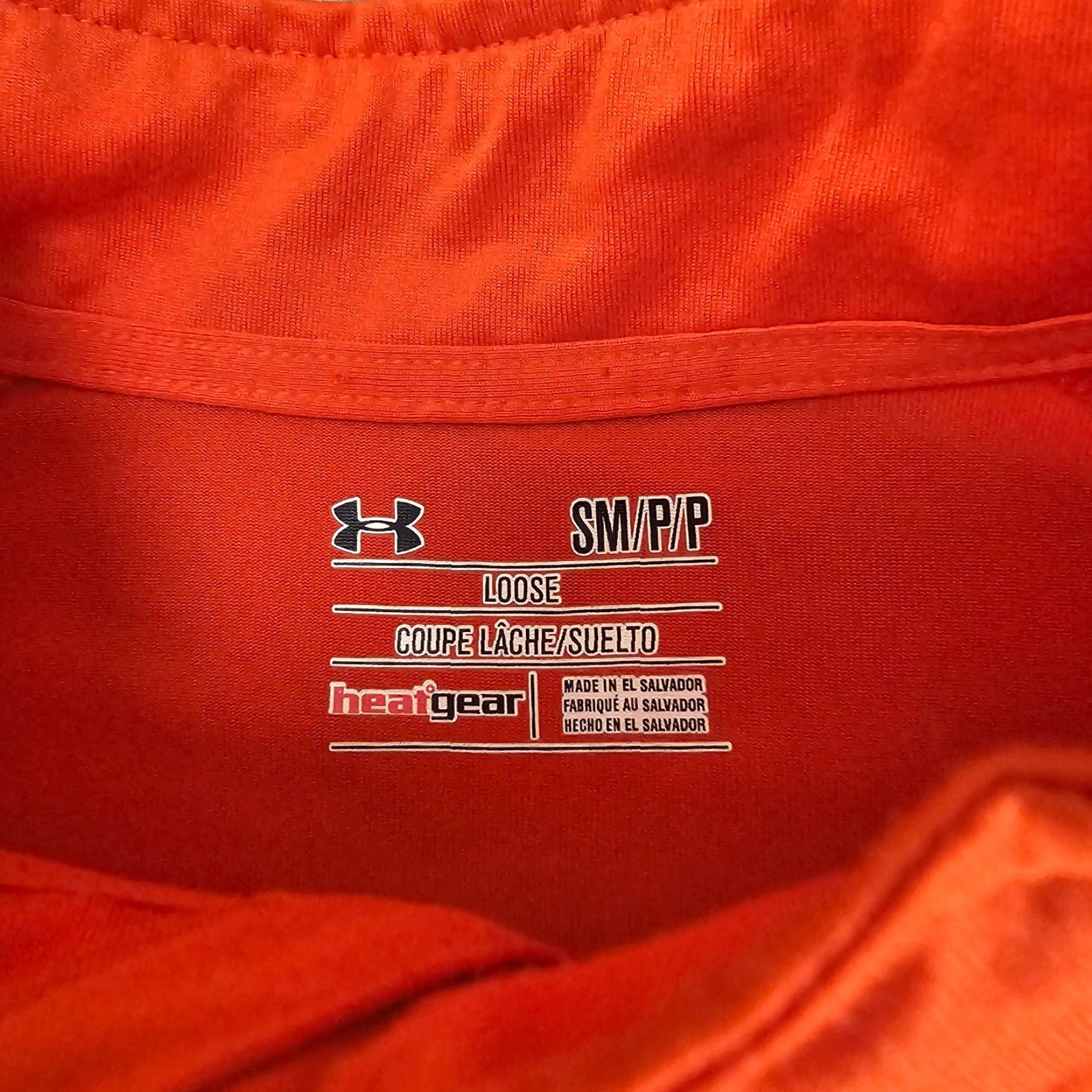 Under Armour **Heatgear Orange Mens Under Armour Pullover Sweatshirt** User: Under Armour Orange Mens Small Heatgear Pullover Sweatshirt Size US S / EU 44-46 / 1 - 5 Thumbnail