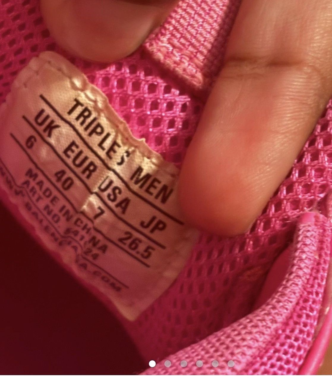 Balenciaga Balenciaga triple s pink Size US 7 / EU 40 - 6 Thumbnail