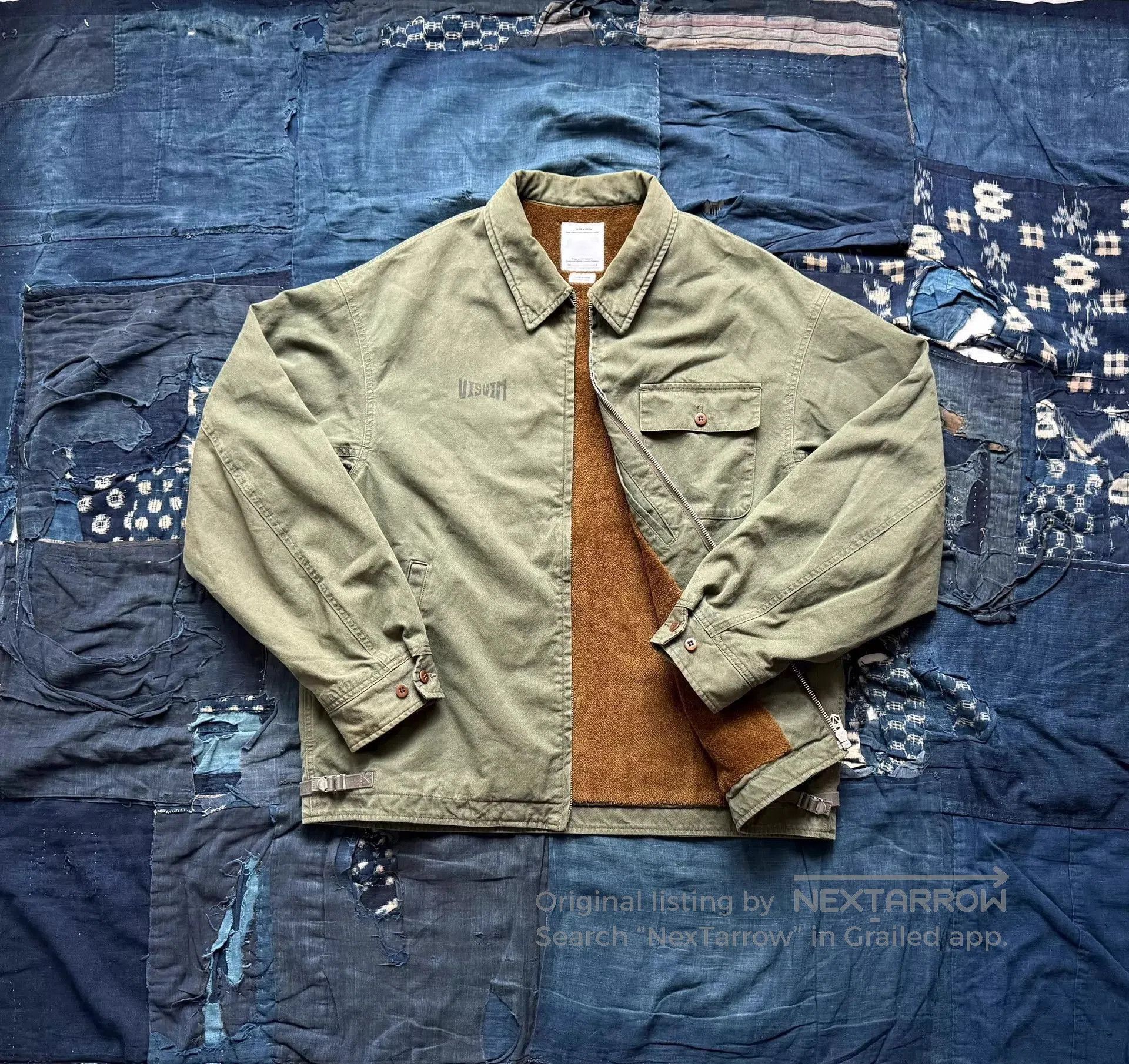 Visvim Green Casual Zip. Size US XXL / EU 58 / 5 - 2 Thumbnail
