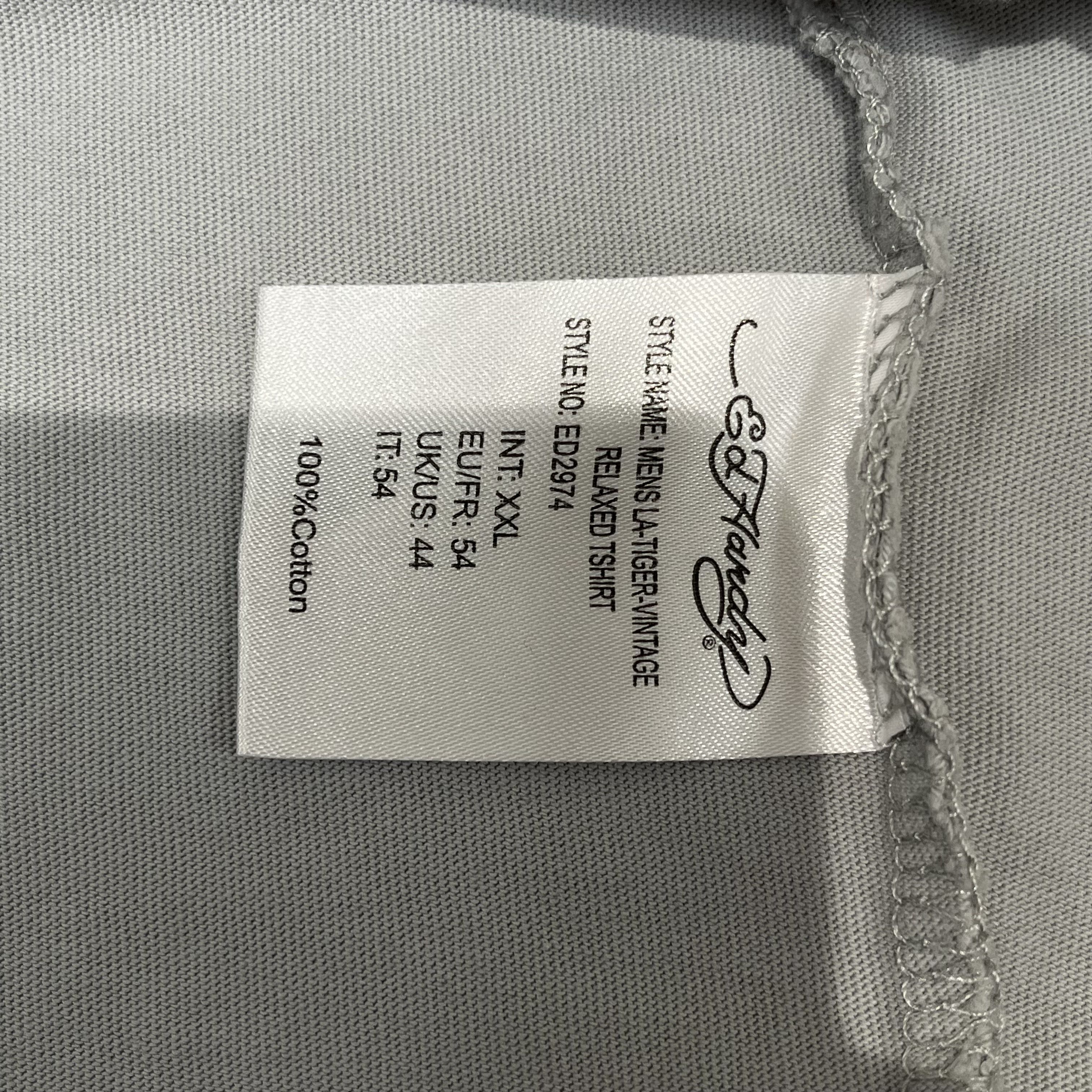 Ed Hardy Ed Hardy Tiger Tank Top Grey Size US XXL / EU 58 / 5 - 6 Thumbnail