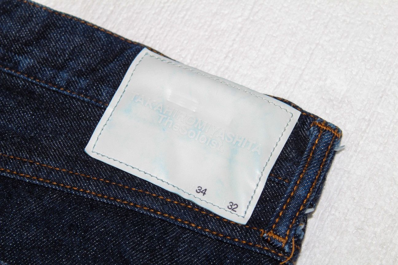 Takahiromiyashita The Soloist. Raw Denim Jeans Size US 31 - 3 Thumbnail