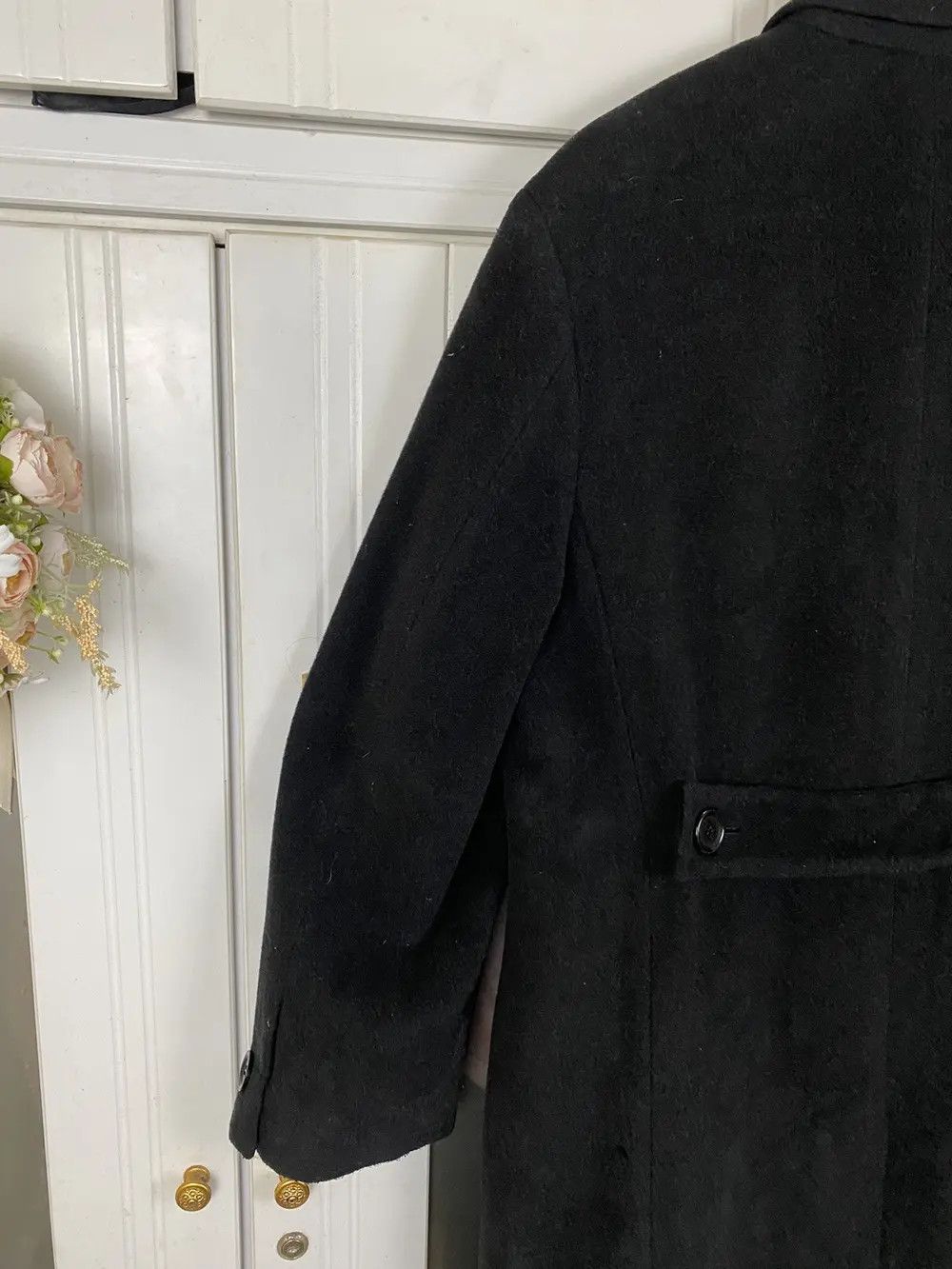 Yohji Yamamoto 🔥YOHJI YAMAMOTO 🔥 Wool Long Jacket Size US L / EU 52-54 / 3 - 9 Thumbnail