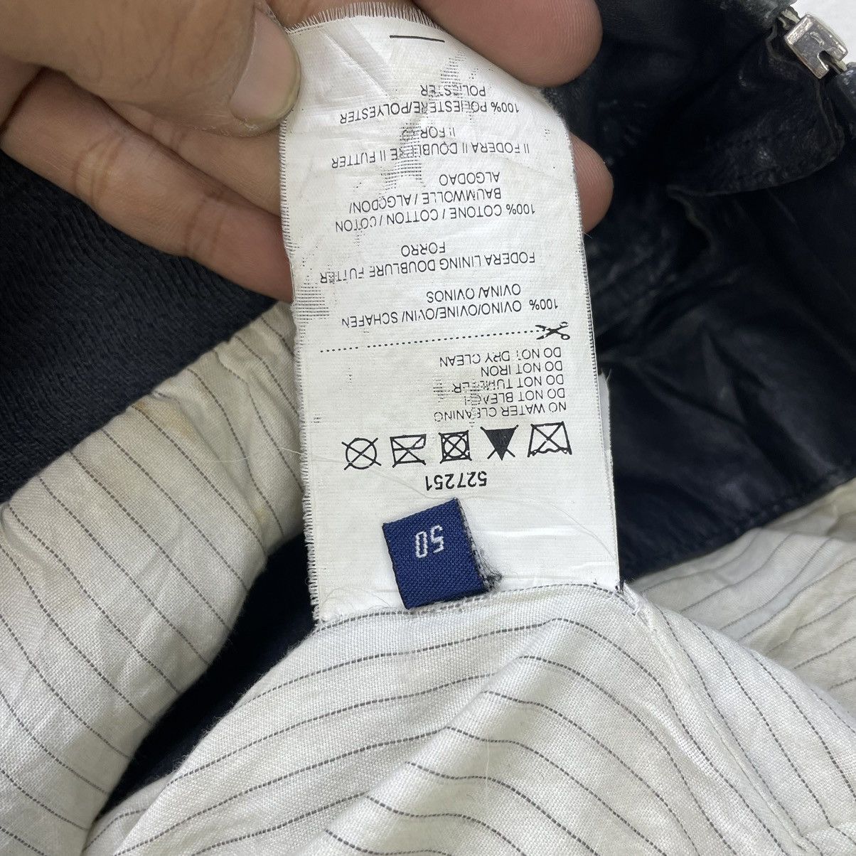 Japanese Brand × Trussardi 💥Italian Designer Trussardi Jeans Bomber Jacket Size US M / EU 48-50 / 2 - 7 Thumbnail