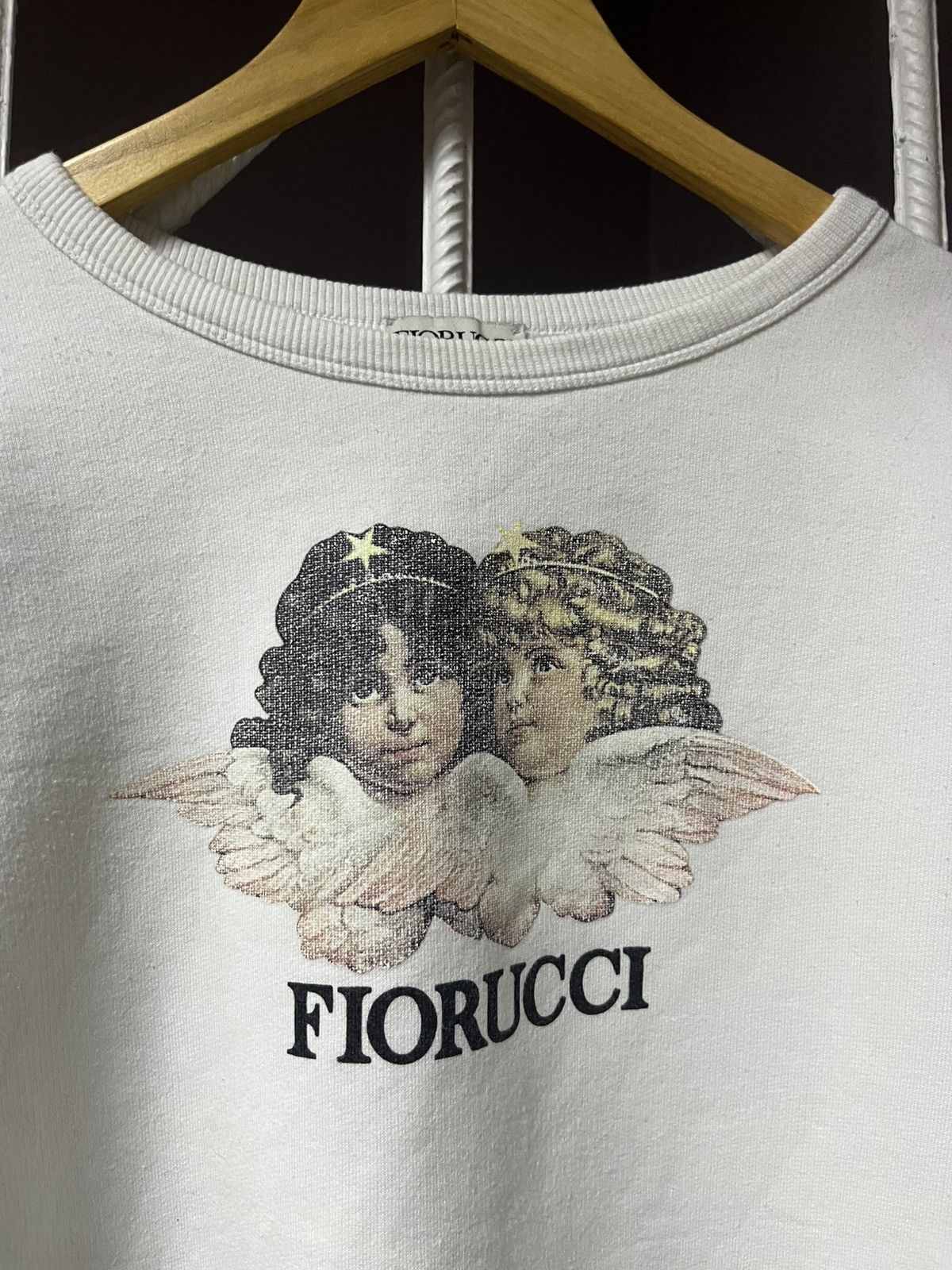 Fiorucci Crop Top Fiorucci Sweatshirt Size S / US 4 / IT 40 - 2 Thumbnail