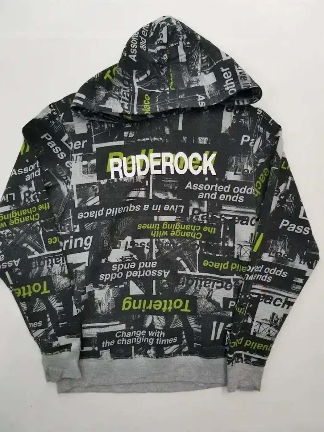 Vintage Vintage Ruderock Hoodie Size US S / EU 44-46 / 1 - 1 Thumbnail