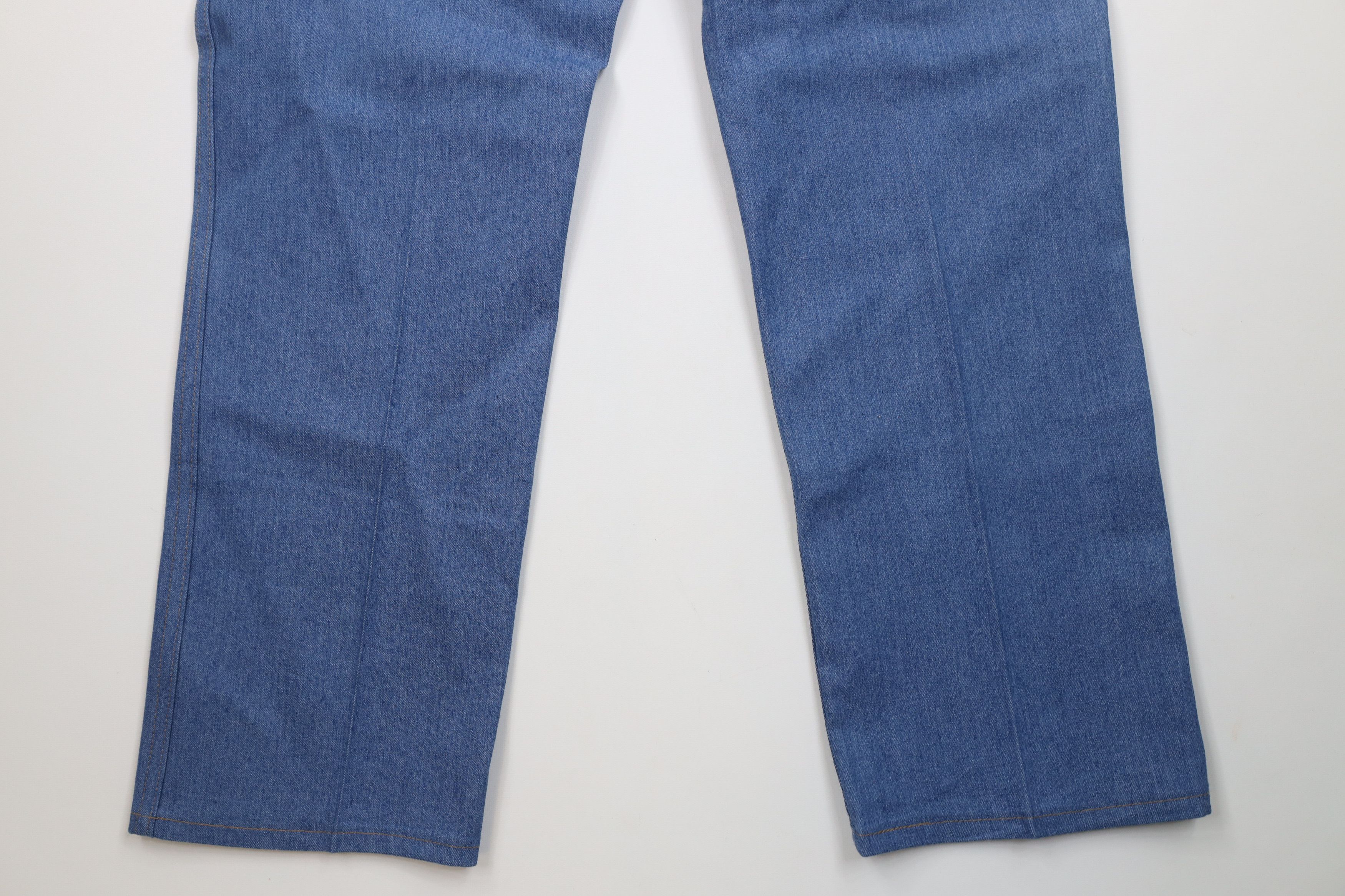 Wrangler Deadstock Vintage 90s Wrangler Flared Wide Leg Denim Jeans Size US 40 / EU 56 - 11 Thumbnail
