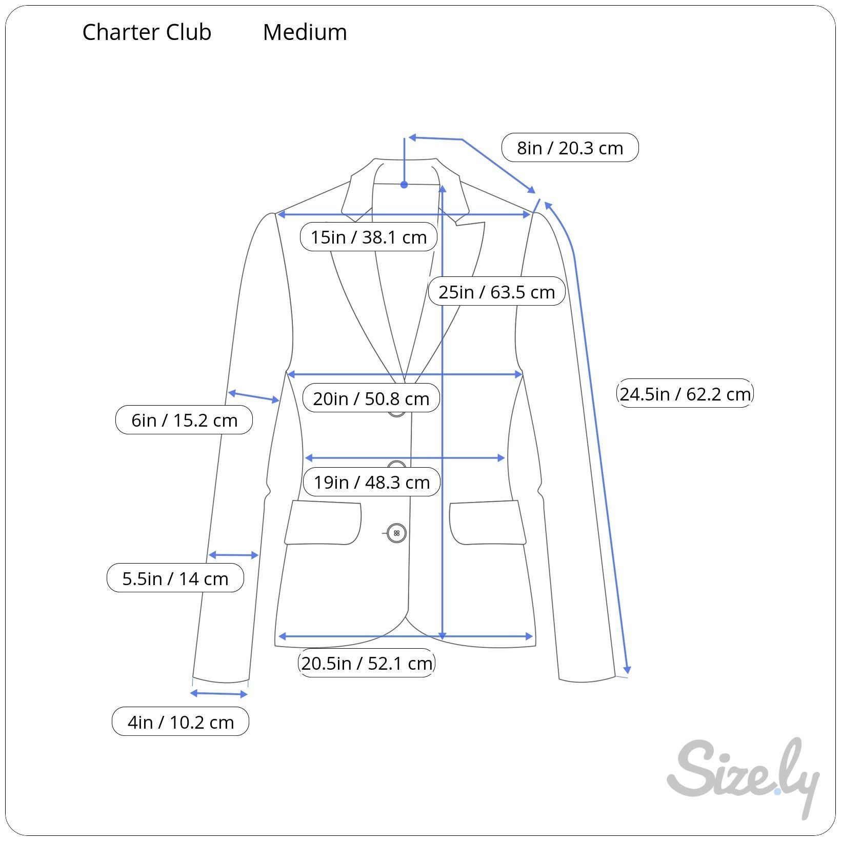Charter Club Charter Club Womens Med Black Cardigan Blazer Button Closure Size M / US 6-8 / IT 42-44 - 2 Thumbnail