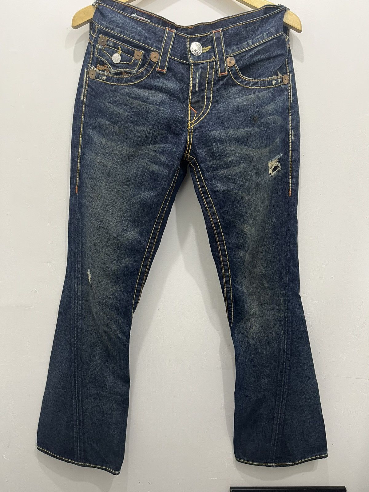 True Religion True Religion Blue Jeans Section Rainbow Joey Size US 34 / EU 50 - 1 Thumbnail