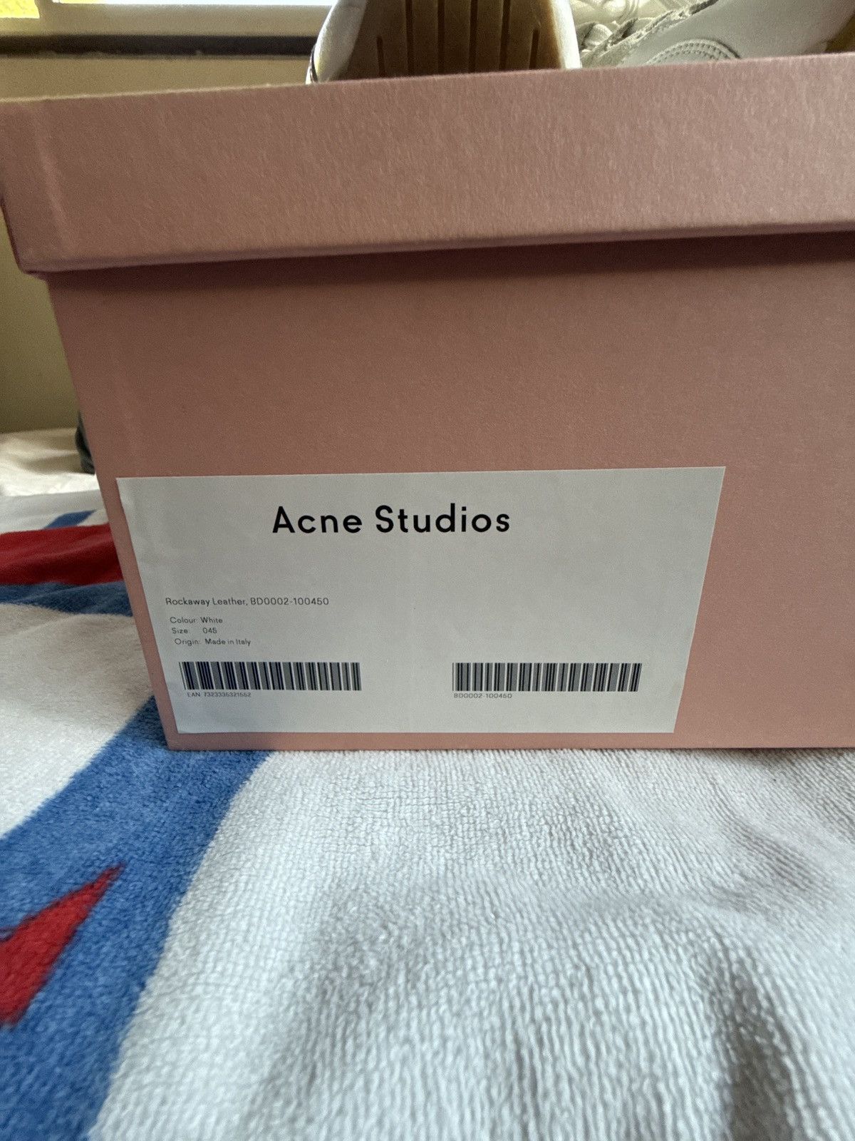 Acne Studios Acne Studios Rockaway Leather Sneakers Size US 12 / EU 45 - 2 Thumbnail
