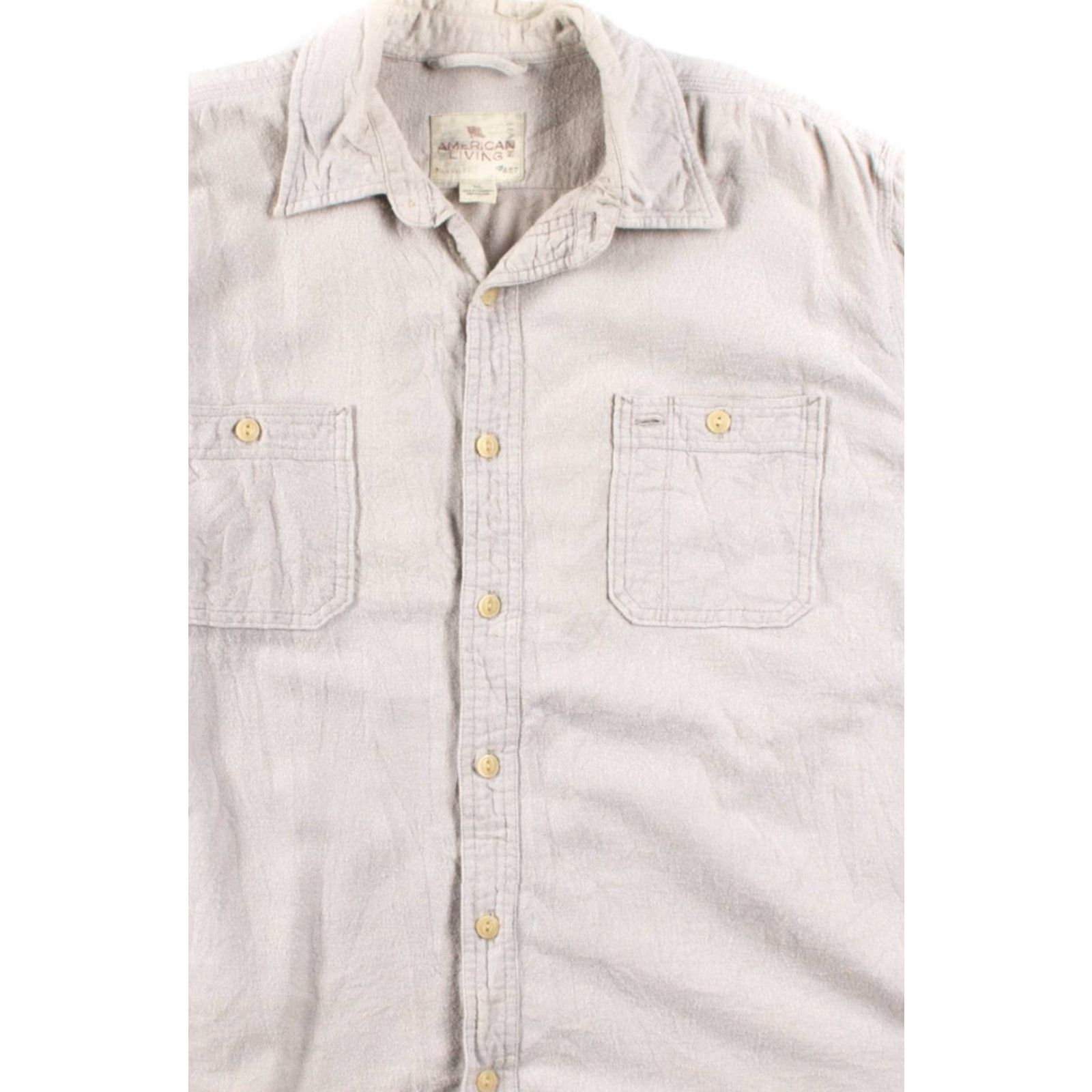 Vintage VINTAGE American Living Flannel Shirt Adult XL Cotton Casual Mens Women Girls Size US XL / EU 56 / 4 - 2 Thumbnail