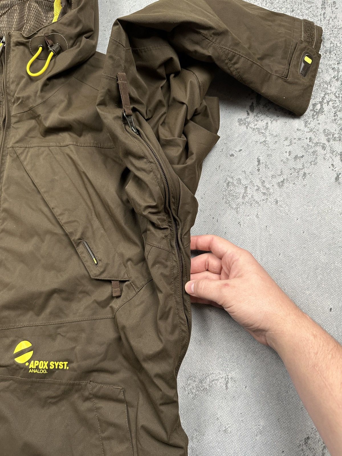 Analog Analog Apox Syst. technical Jacket Brown Snowboarding y2k Size US M / EU 48-50 / 2 - 7 Thumbnail