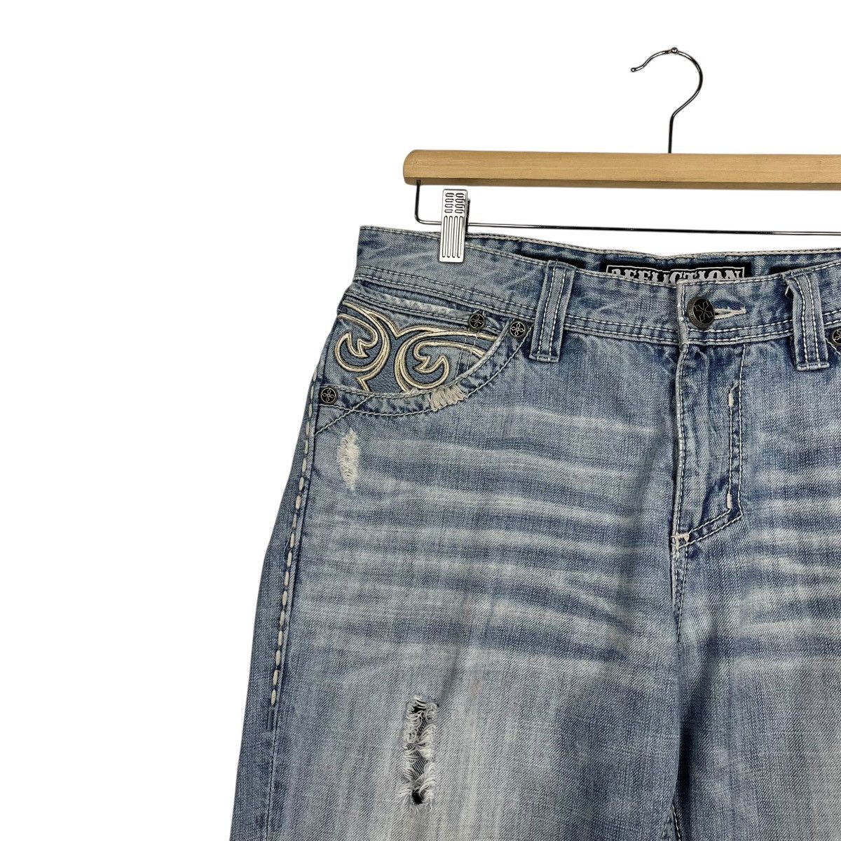 Affliction Vintage Affliction Embroidery Logo Denim Jeans Size US 32 / EU 48 - 6 Thumbnail