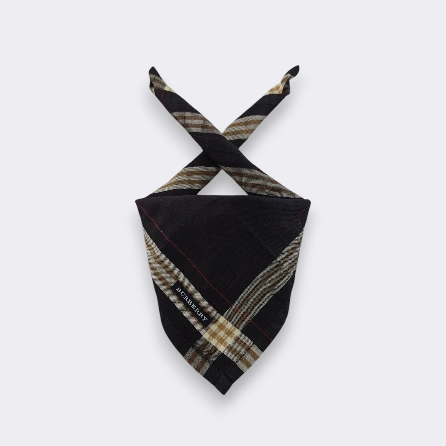 Burberry Vintage Burberry Handkerchief Neckerchief Bandana H037K Size ONE SIZE - 1 Thumbnail