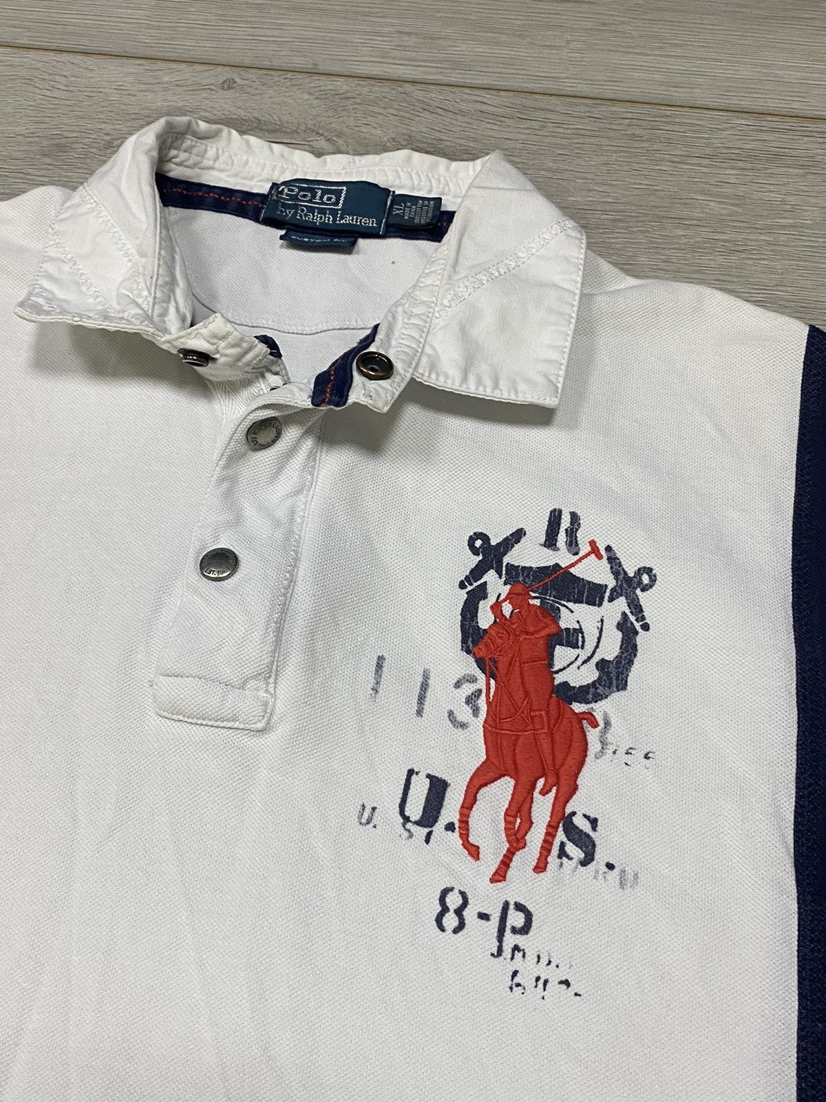 Polo Ralph Lauren Polo Ralph Rescue 🛟 Patrol USRL vintage embro logo shirt Size US XL / EU 56 / 4 - 4 Thumbnail