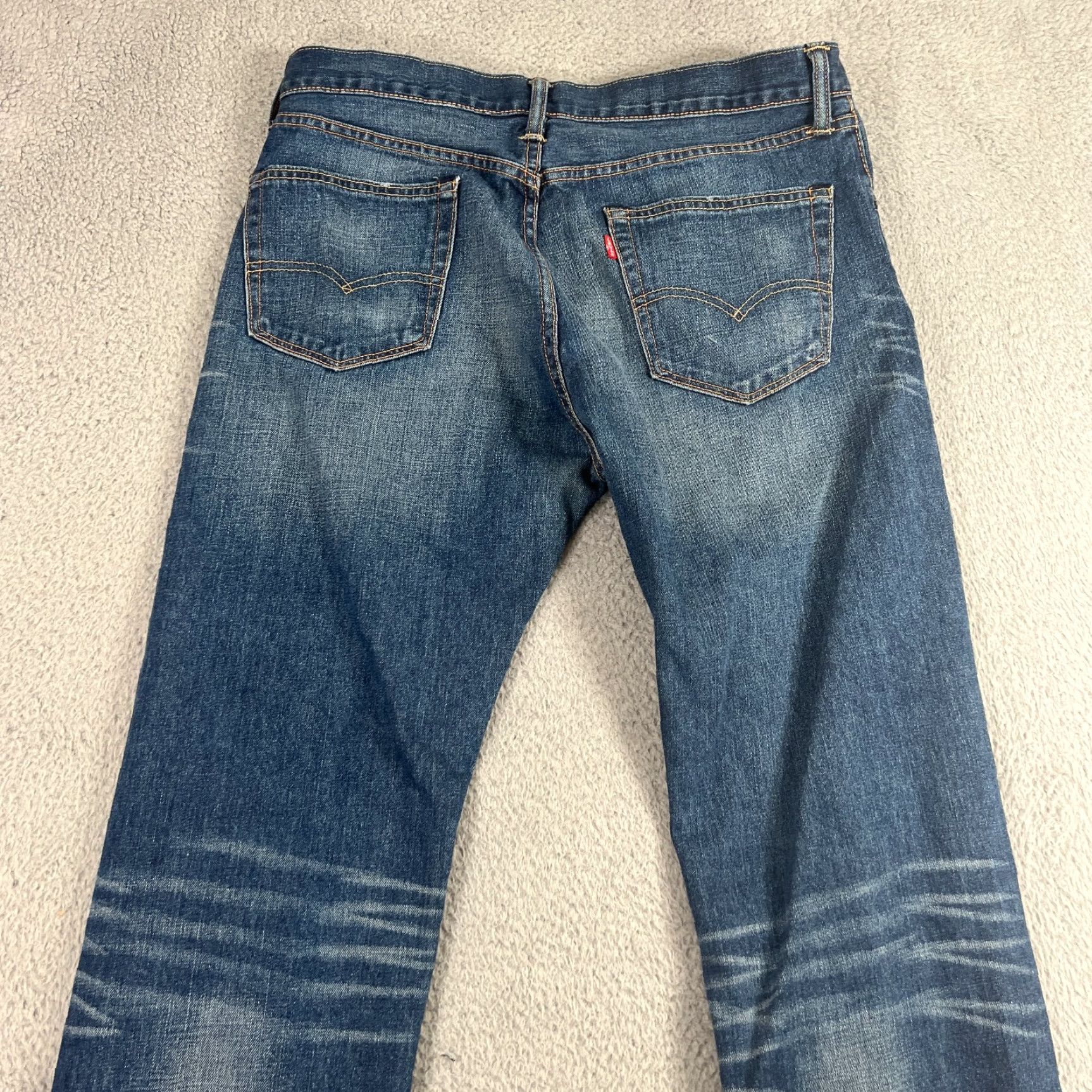 Levi's Levi's 505 Jeans 36x34 Classic Straight Blue Denim Mens 70s American Size US 36 / EU 52 - 7 Thumbnail