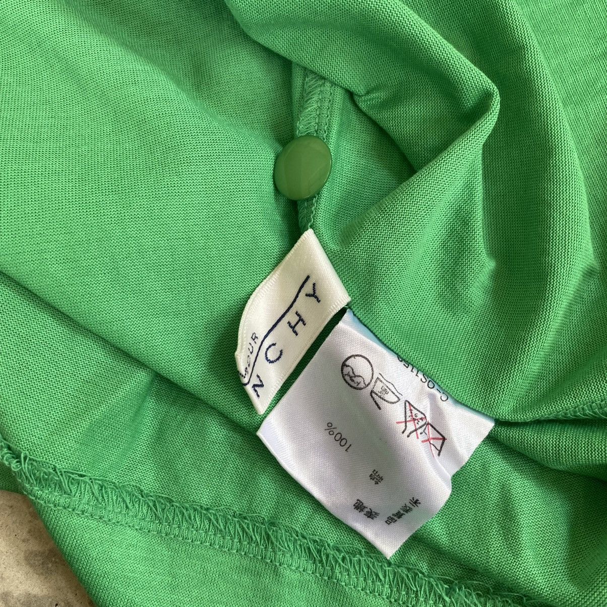 Givenchy Vintage 90s Givenchy Center Logo Shirt Size L / US 10 / IT 46 - 4 Thumbnail