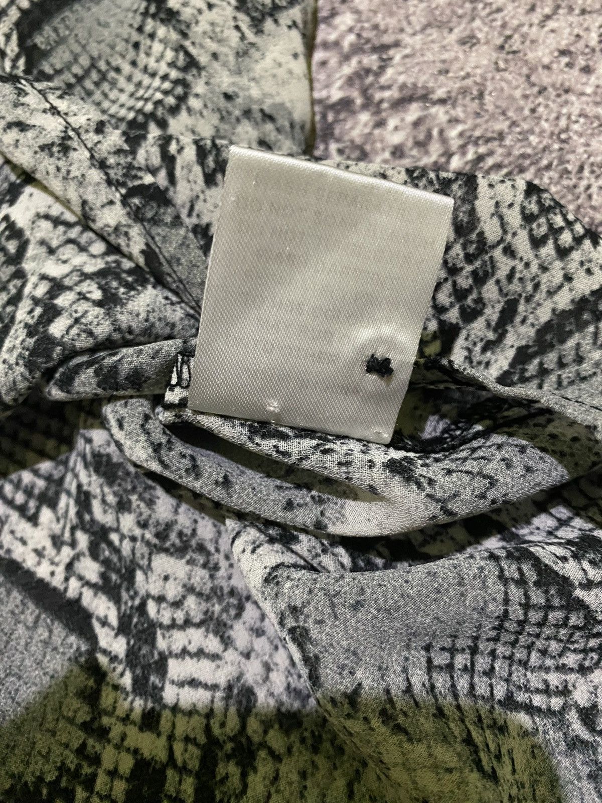 Hysteric Glamour × If Six Was Nine × Japanese Brand Y2k Temt snakeskin ifsixwasnine shirt Size M / US 6-8 / IT 42-44 - 7 Thumbnail