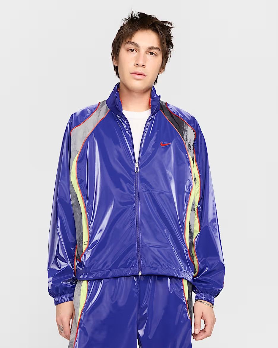 Nike × Supreme M Supreme x Nike Track Jacket purple zip air