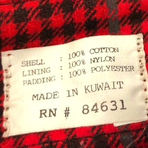 Vintage BIG YANK Shirt Red Flannel Chore Oversized Medium Heavy Lined Vintage M Mens Size US M / EU 48-50 / 2 - 6 Thumbnail