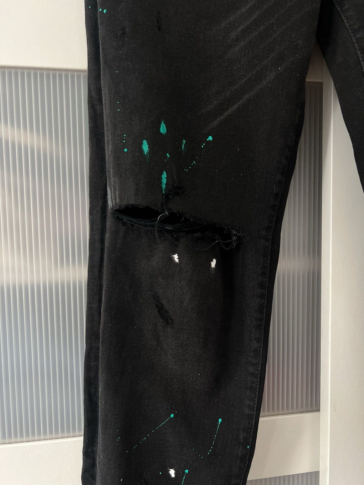 Amiri Amiri Paint Splatter Jeans Size US 34 / EU 50 - 5 Thumbnail
