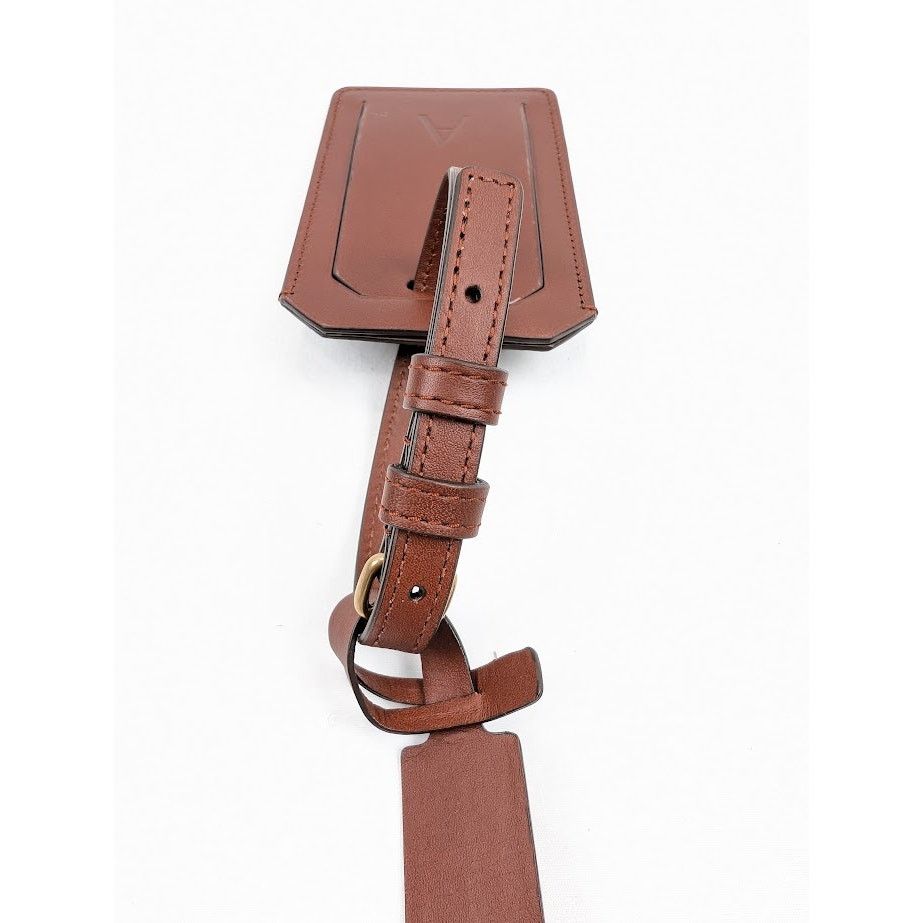 Saint Laurent Paris o1rshd1 Size : OS / Luggage Tag in Brown Size ONE SIZE - 5 Thumbnail