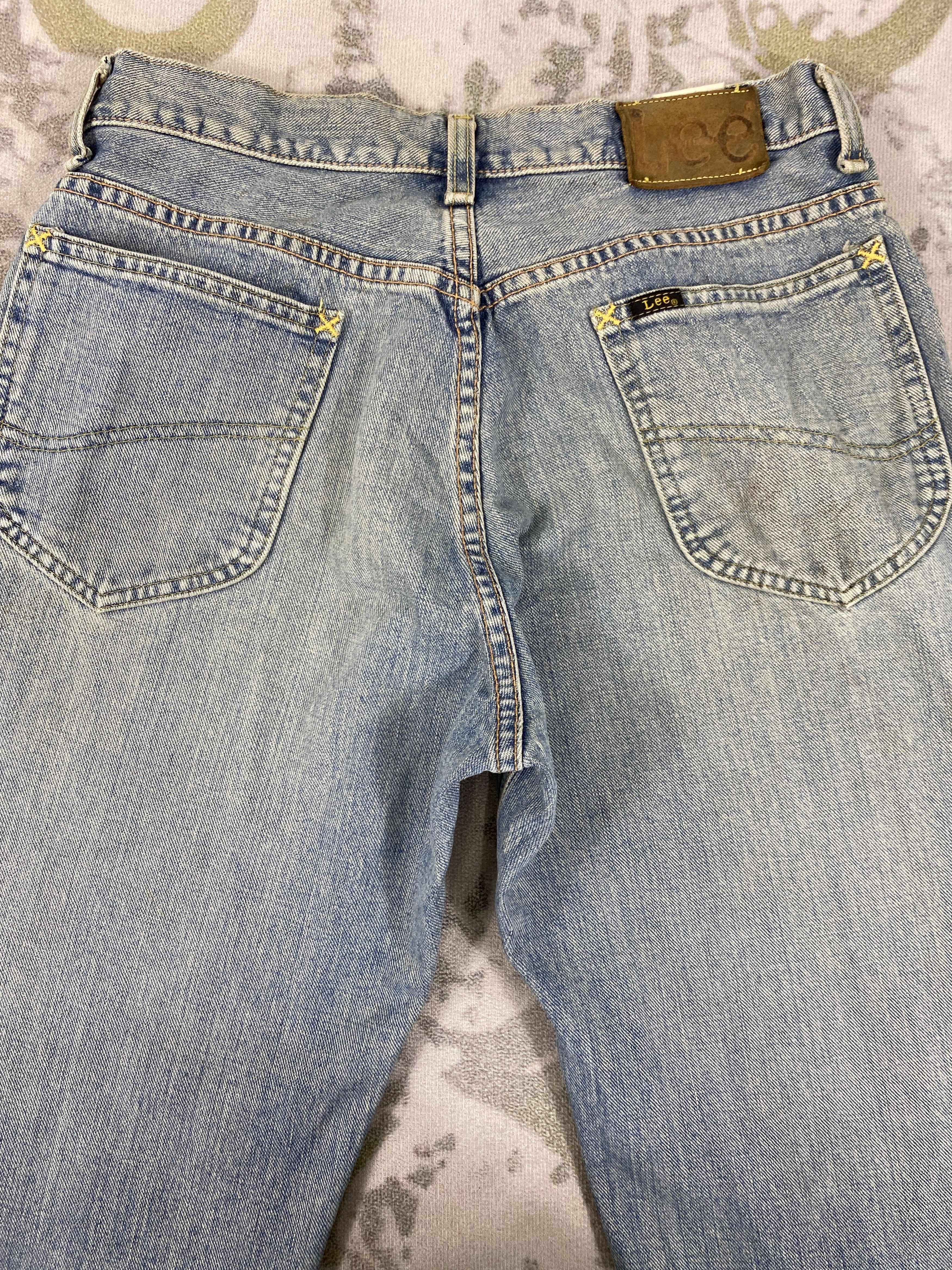 If Six Was Nine Redline Vintage Lee Jeans 30x33.5 Denim- JN3575 Size US 30 / EU 46 - 4 Thumbnail