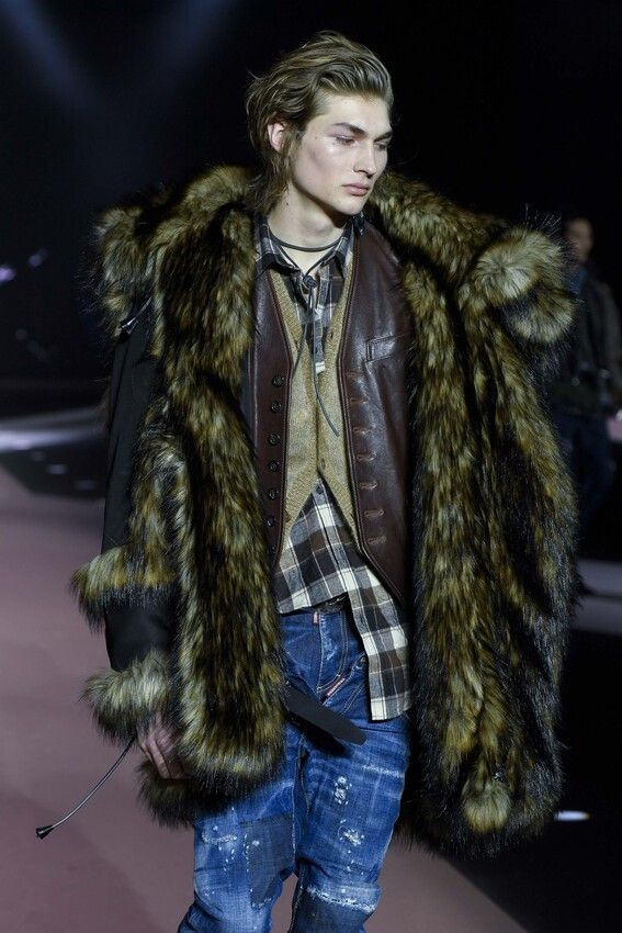 Dsquared2 F/W 2020 RUNWAY FAUX FUR PUFFER COAT Size US M / EU 48-50 / 2 - 2 Thumbnail