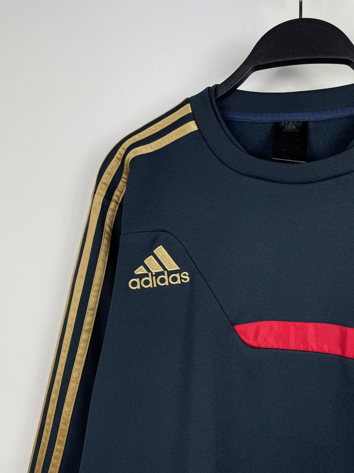 Adidas × Vintage Vintage Adidas Ajax Amsterdam Football Sweatshirt Size US S / EU 44-46 / 1 - 2 Thumbnail
