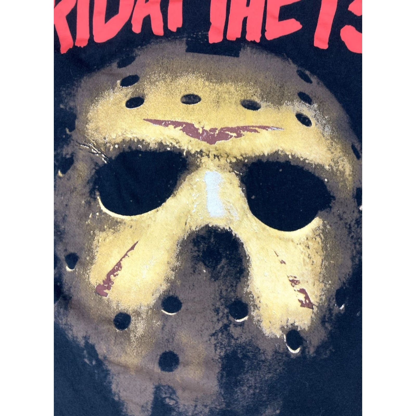 Vintage VINTAGE Friday The 13th Jason Graphic T-shirt Women Medium Black Short Sleeve Movie Size M / US 6-8 / IT 42-44 - 2 Thumbnail