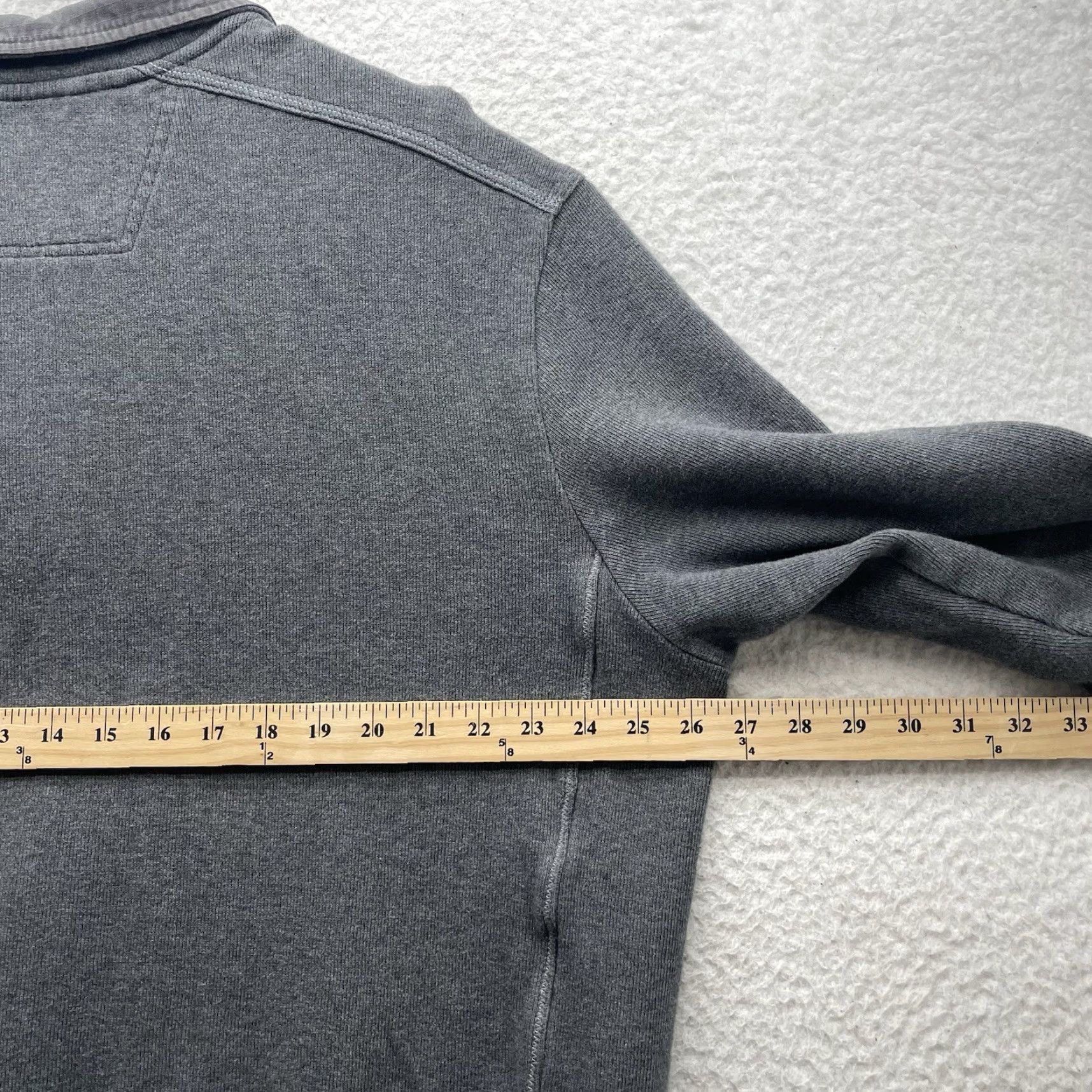 Tommy Bahama Tommy Bahama Sweater Mens XL Gray Knit Pullover 1/4 Zip Golf Preppy Classic Shirt Adults Size US XL / EU 56 / 4 - 6 Thumbnail