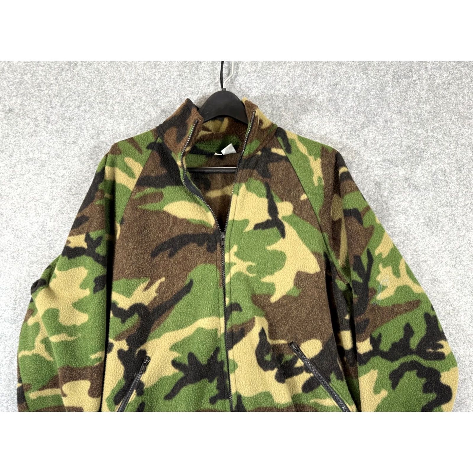 Rails Famous Trails Fleece Jacket Mens L Green Brown Camo Full Zip USA Made Vintage Size US L / EU 52-54 / 3 - 4 Thumbnail