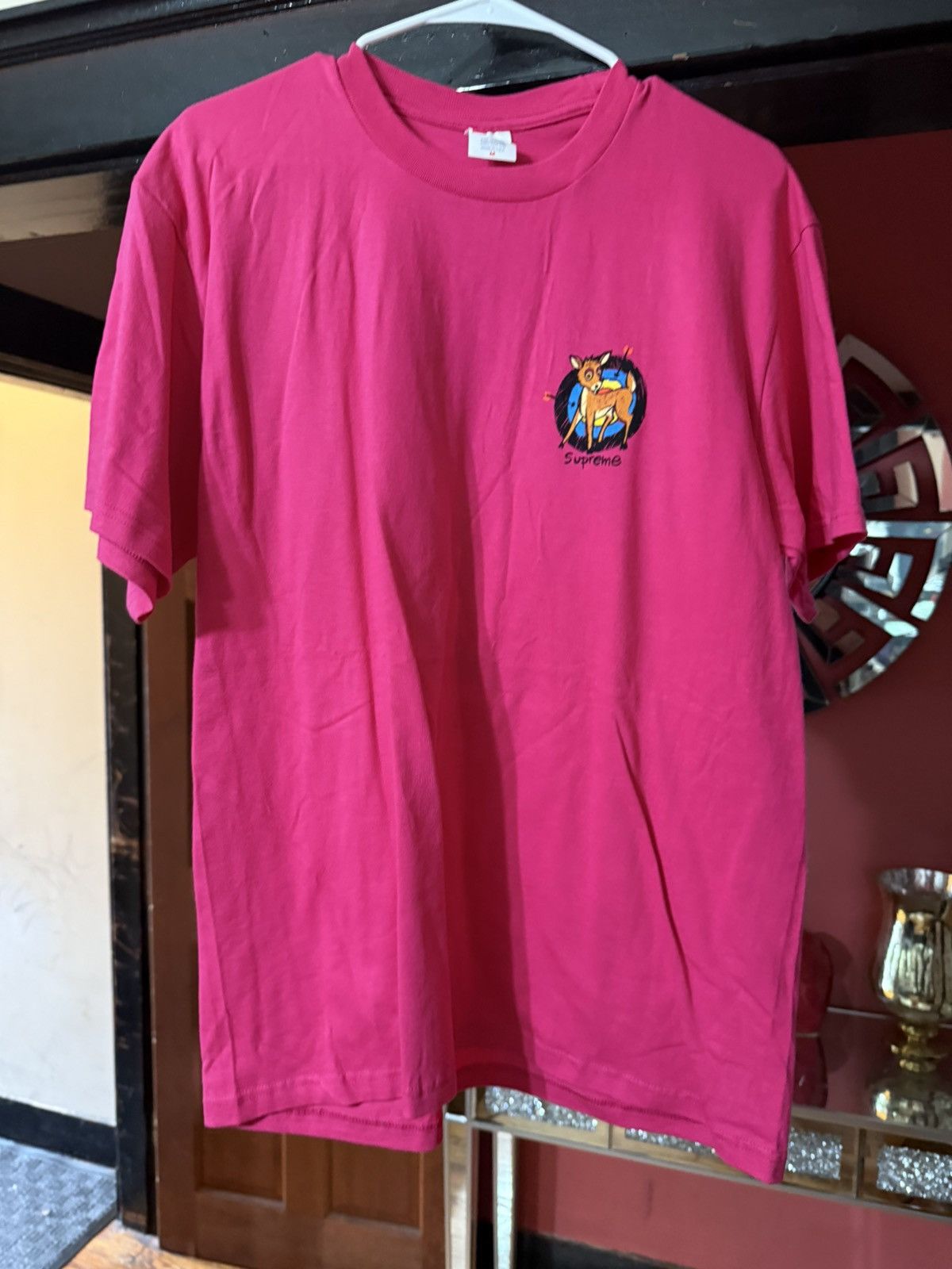 Supreme Stick Tee Pink Ｍ　25FW Supreme Stick Tee Pink M 25FW - メルカリ