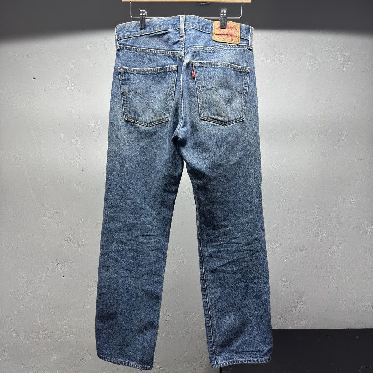 Levi's Levi's 501xx Faded Distressed Jeans ERD Grunge Chrome Size US 32 / EU 48 - 2 Thumbnail