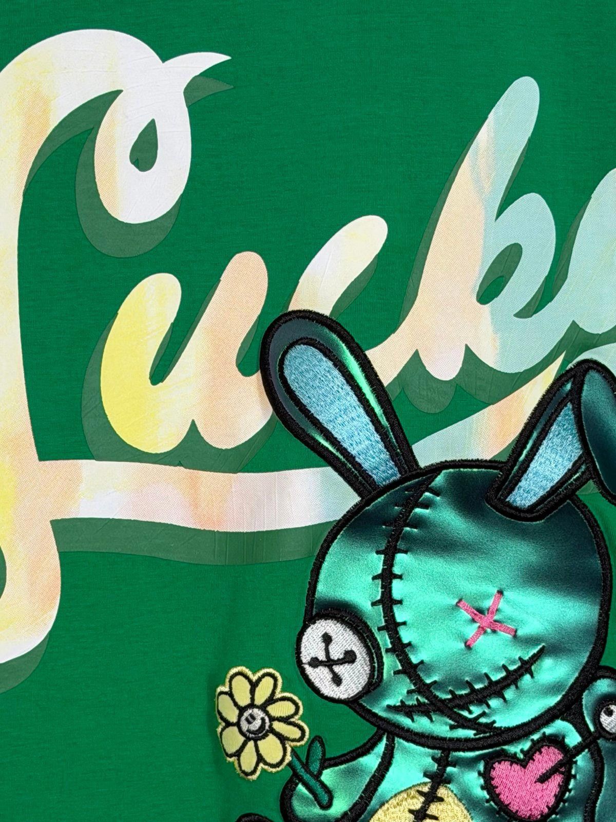 Other Lucky Charm Small Green Graphic T-Shirt with Bunny Design Size US S / EU 44-46 / 1 - 4 Thumbnail