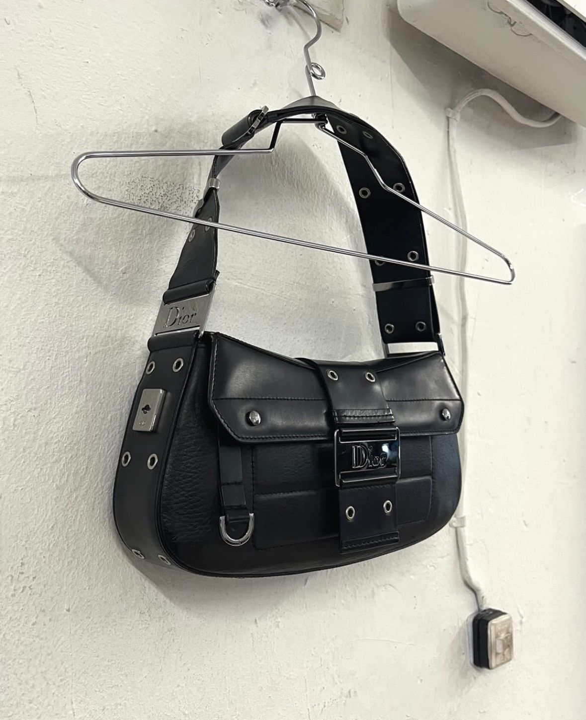 Dior 2002 Dior Street Chic Columbus Leather Bag Size ONE SIZE - 1 Thumbnail